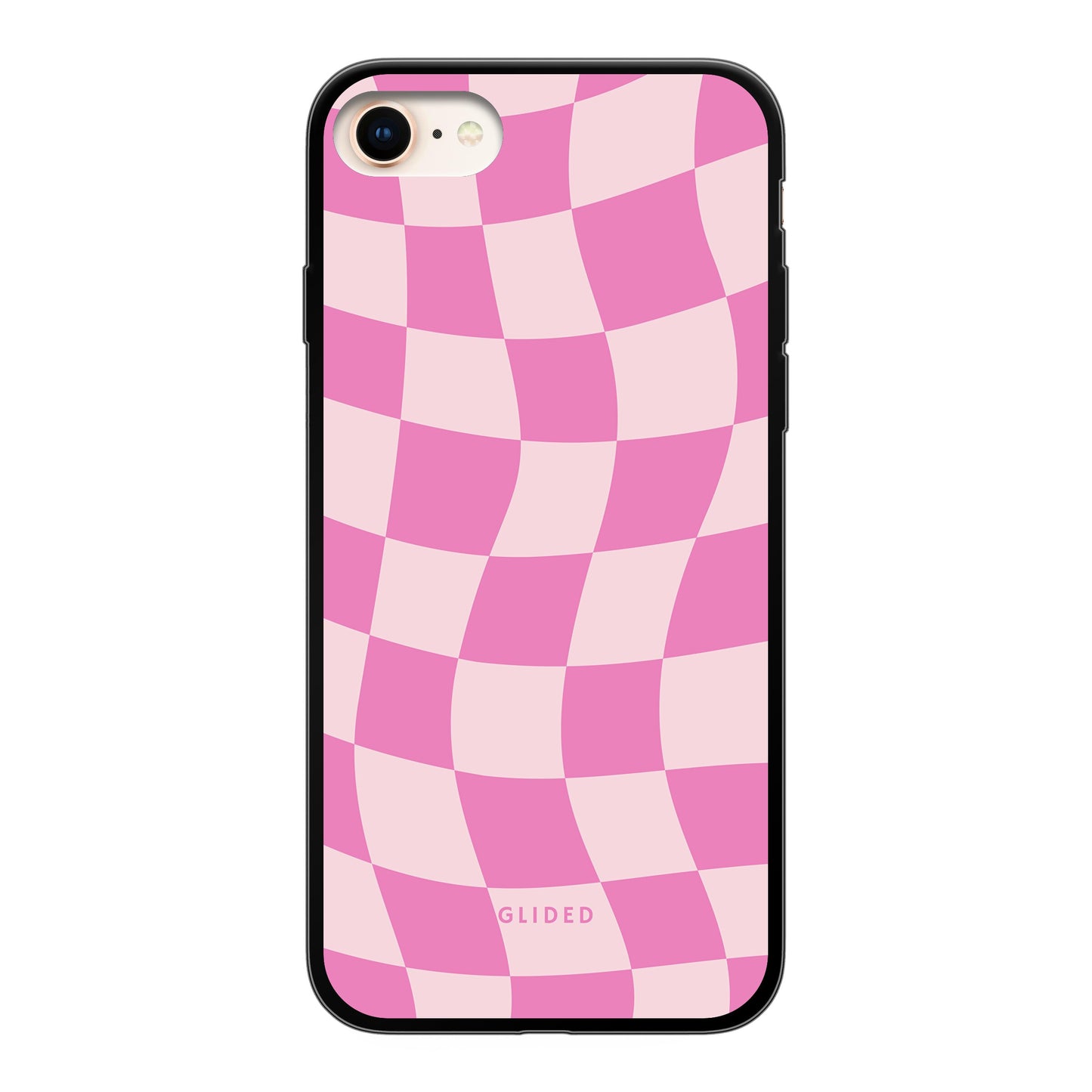 Pink Chess - iPhone 7 Handyhülle Soft case