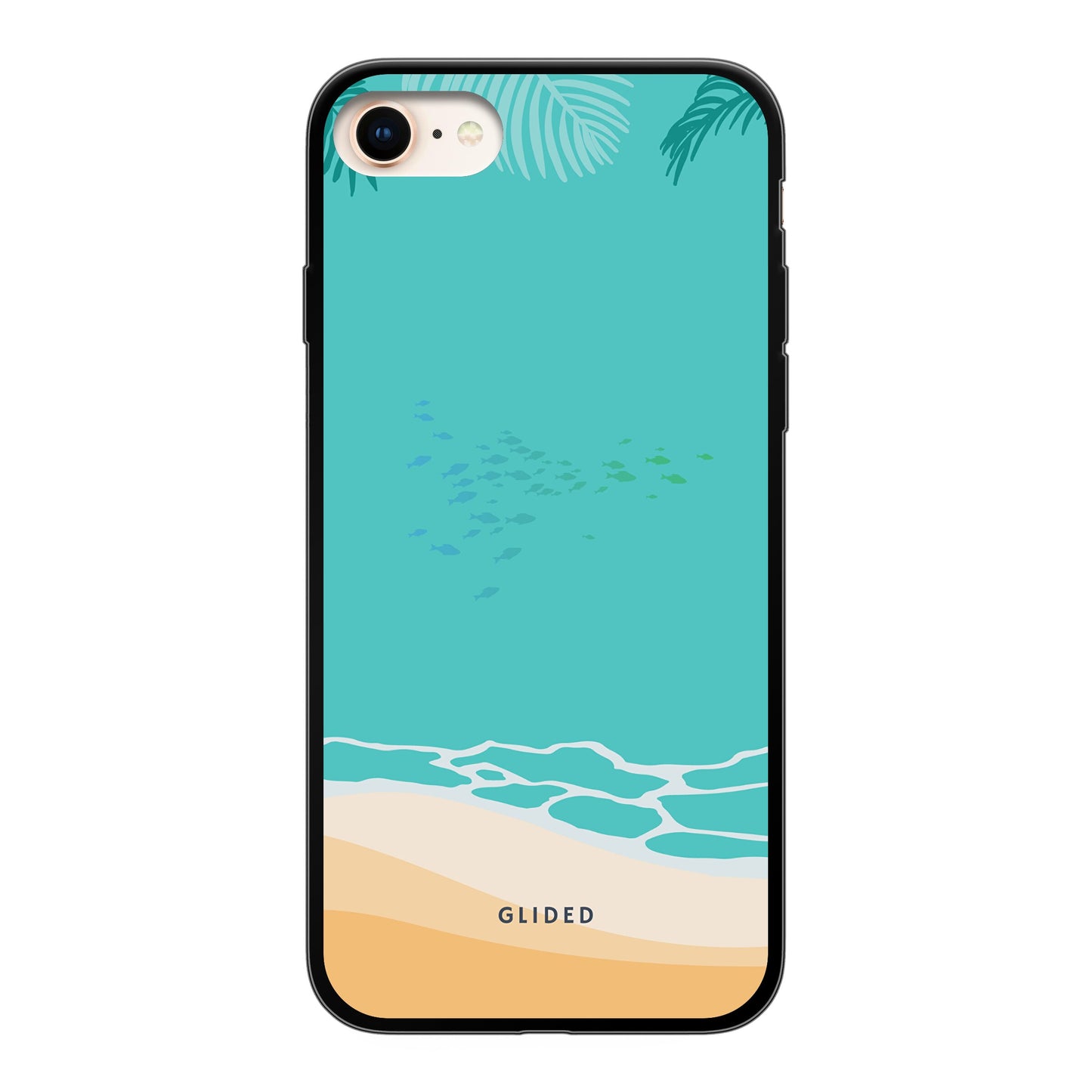 Beachy - iPhone 7 Handyhülle Soft case