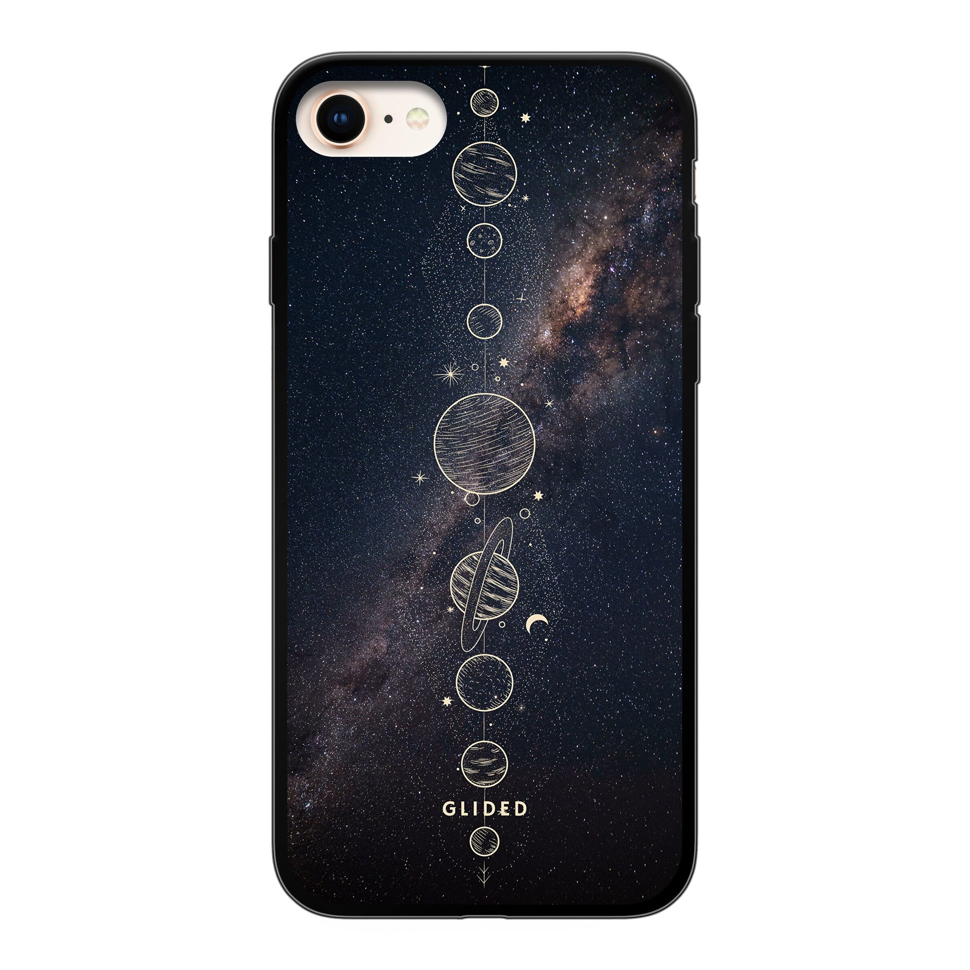 Planets - iPhone 7 Handyhülle Soft case