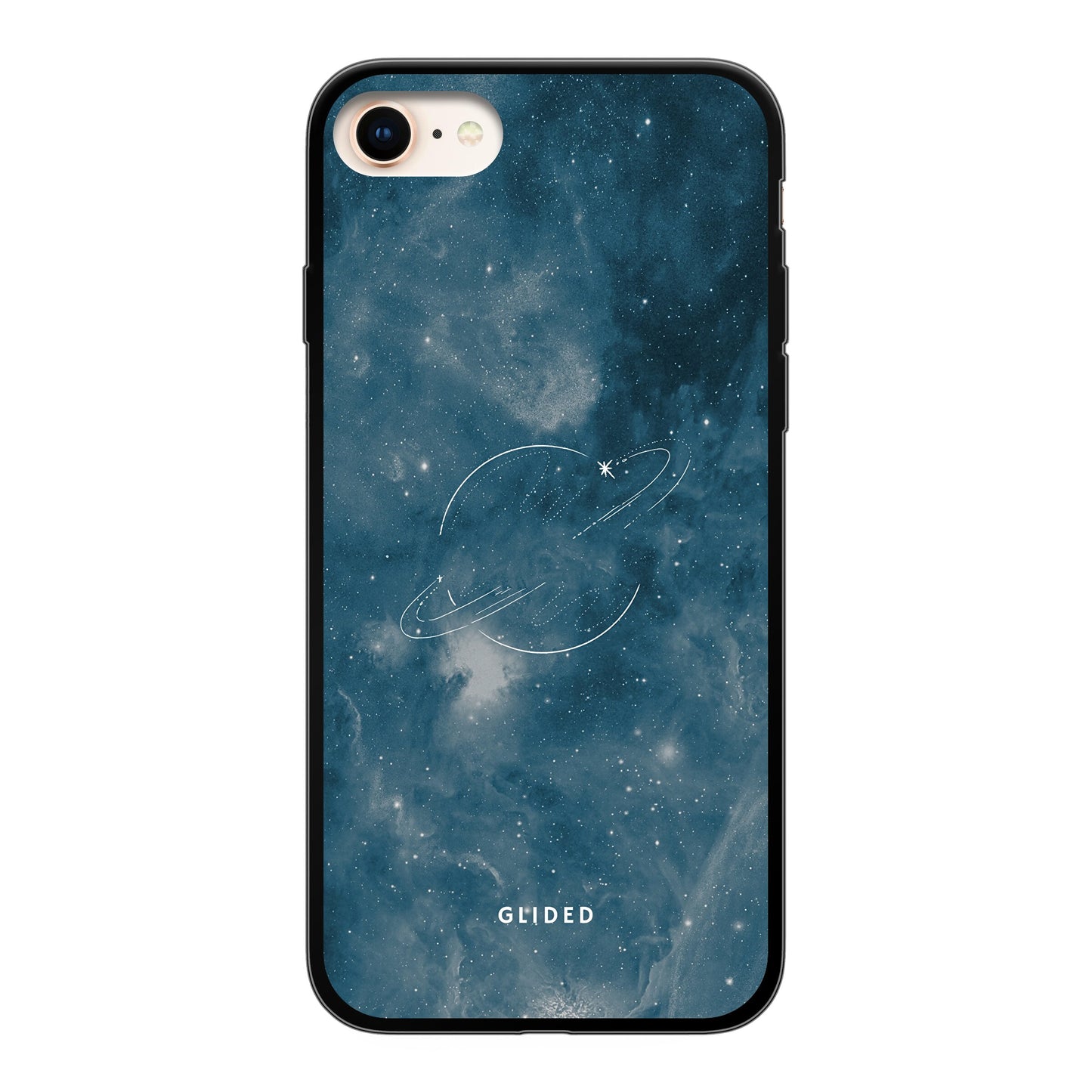 Space Time - iPhone 7 Handyhülle Soft case