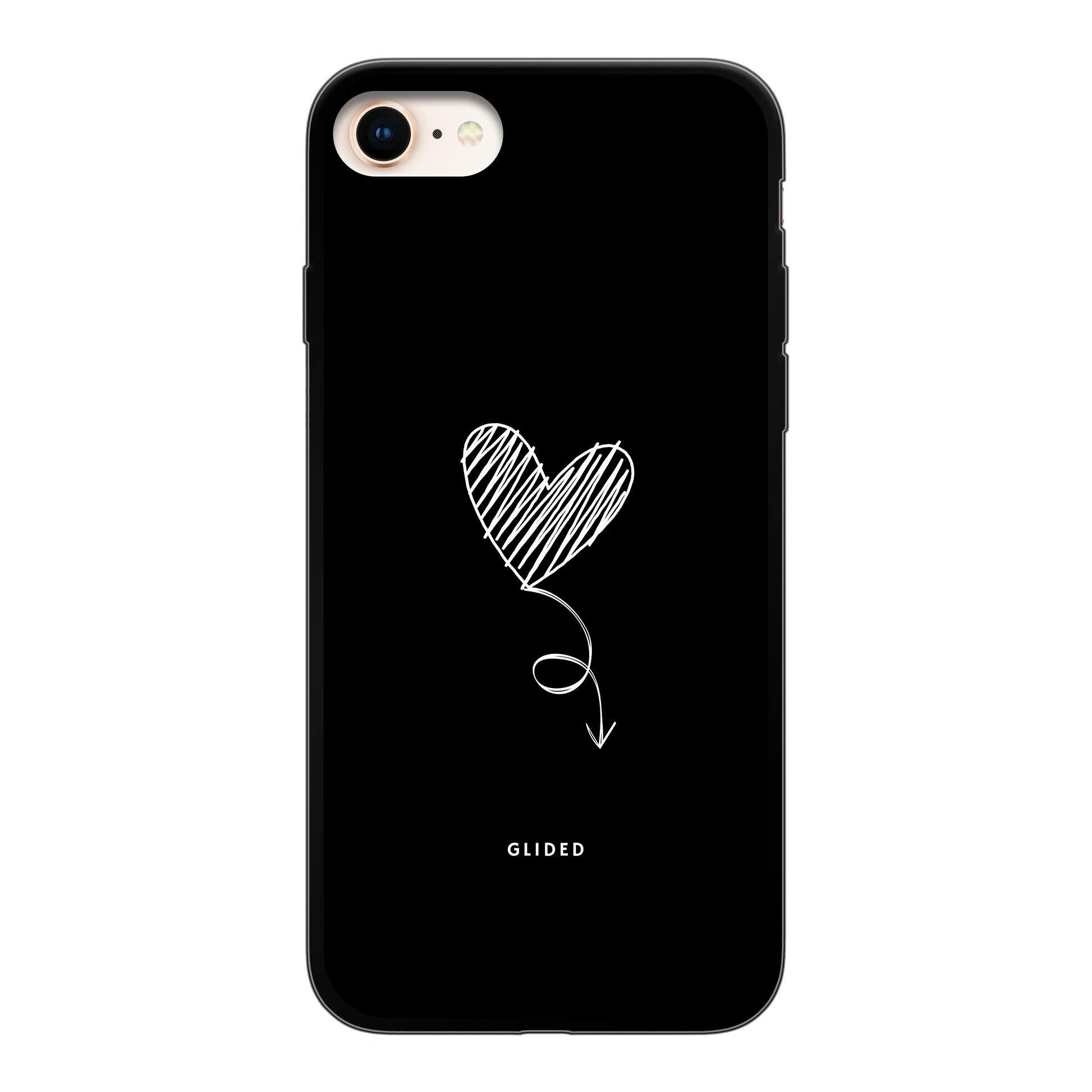 Dark Heart - iPhone 7 Handyhülle Soft case