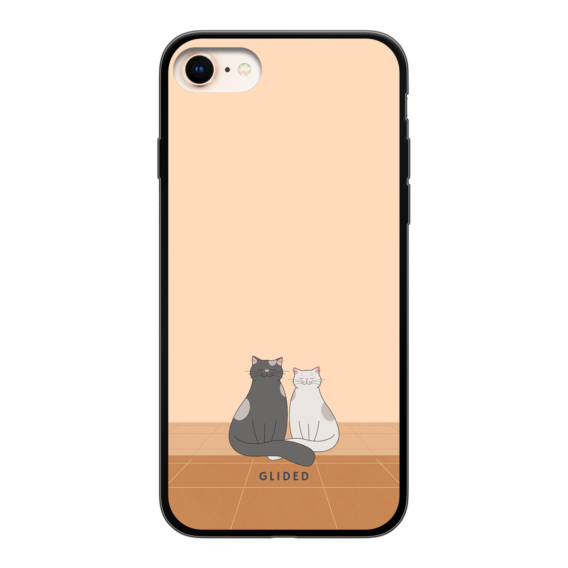 Catty Friends - iPhone 7 Handyhülle Soft case