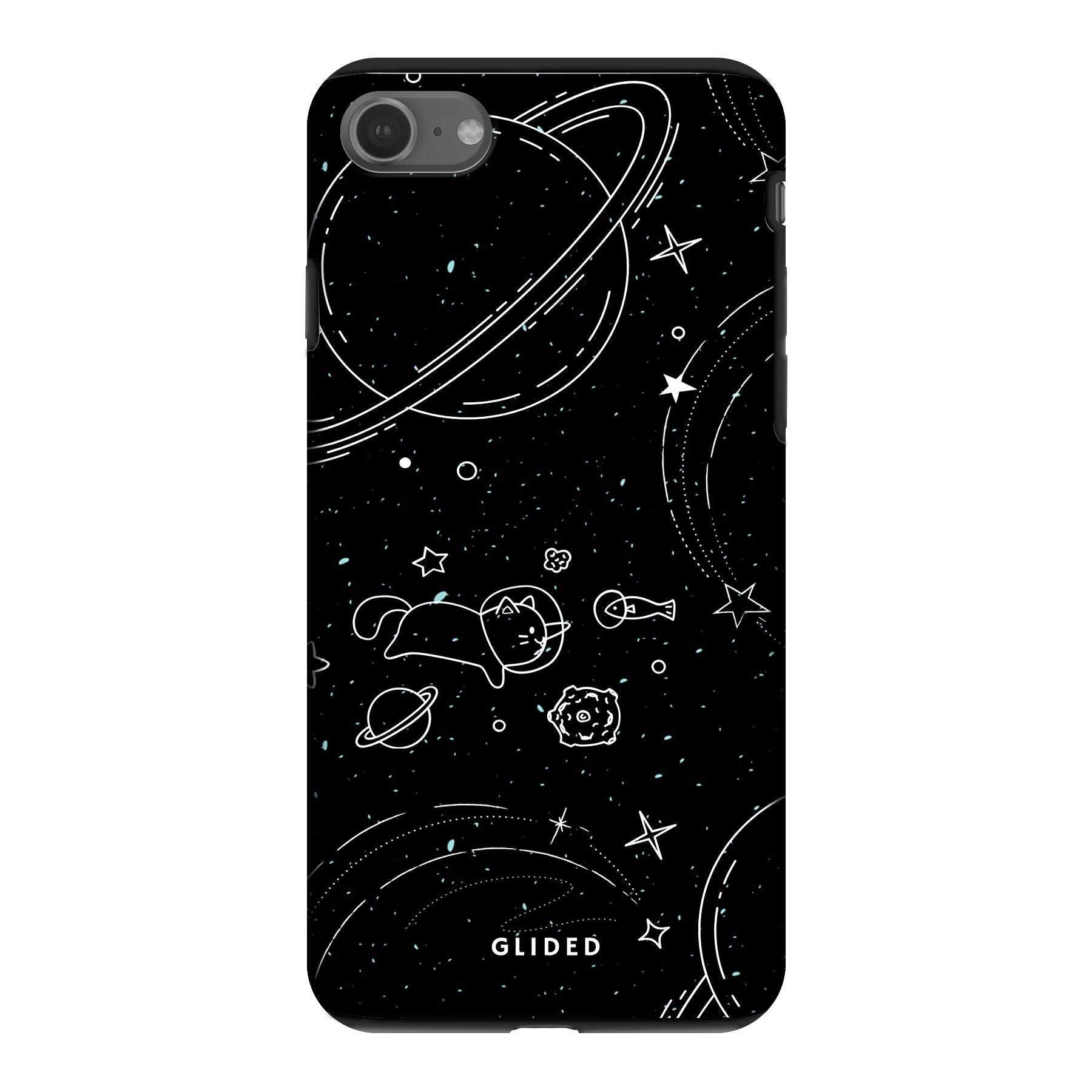 Cosmic Cat - iPhone 7 Handyhülle Tough case