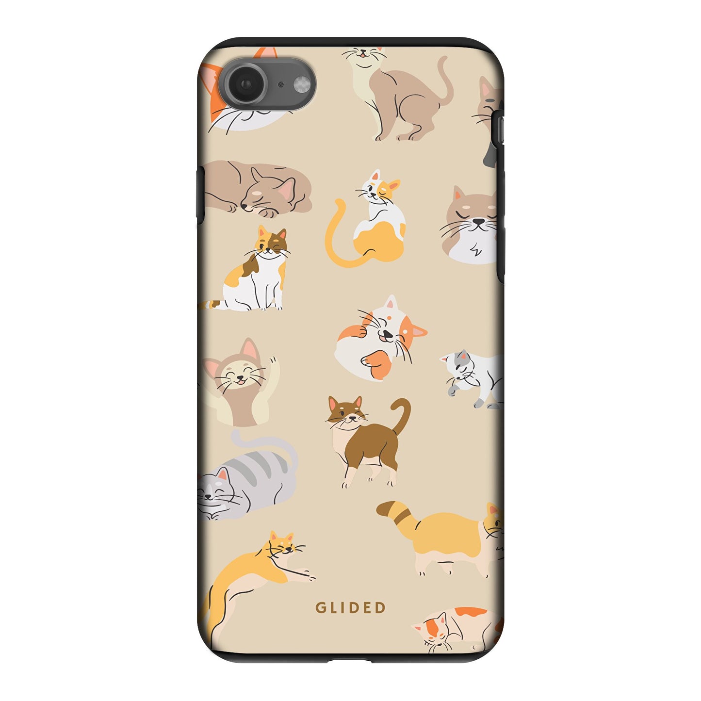 Meow - iPhone 7 Handyhülle Tough case