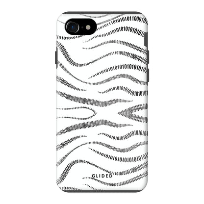 Binary Code - iPhone 7 Handyhülle Tough case