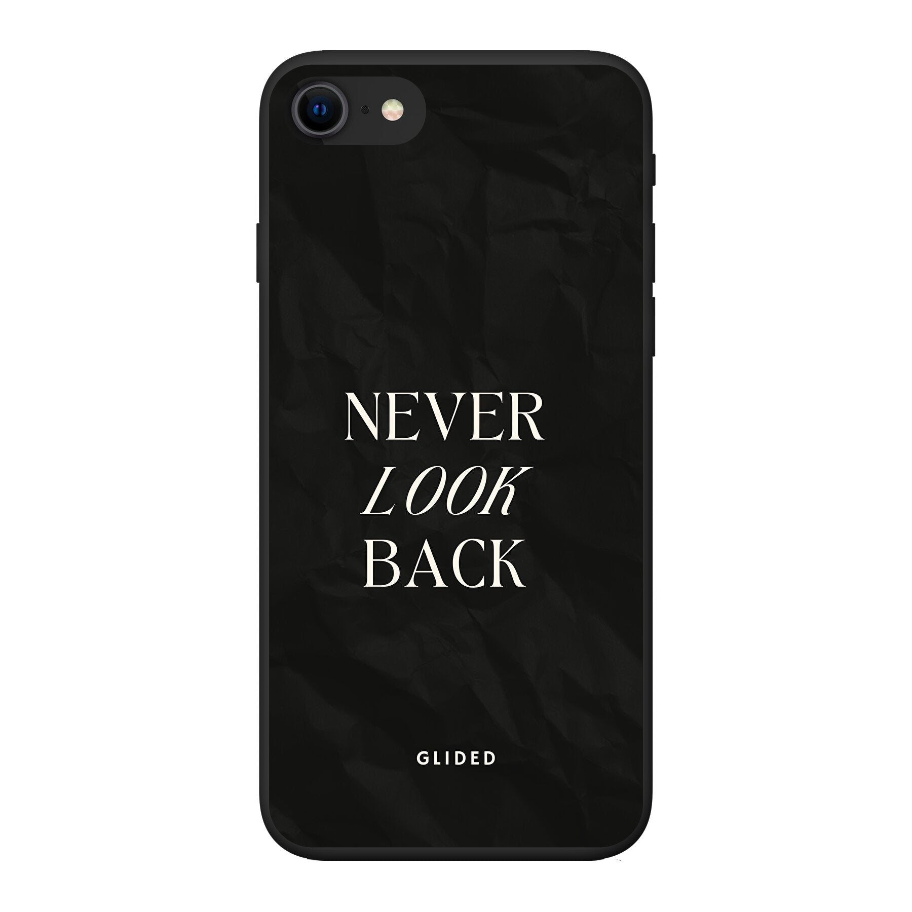 Never Back - iPhone 8 Handyhülle Biologisch Abbaubar