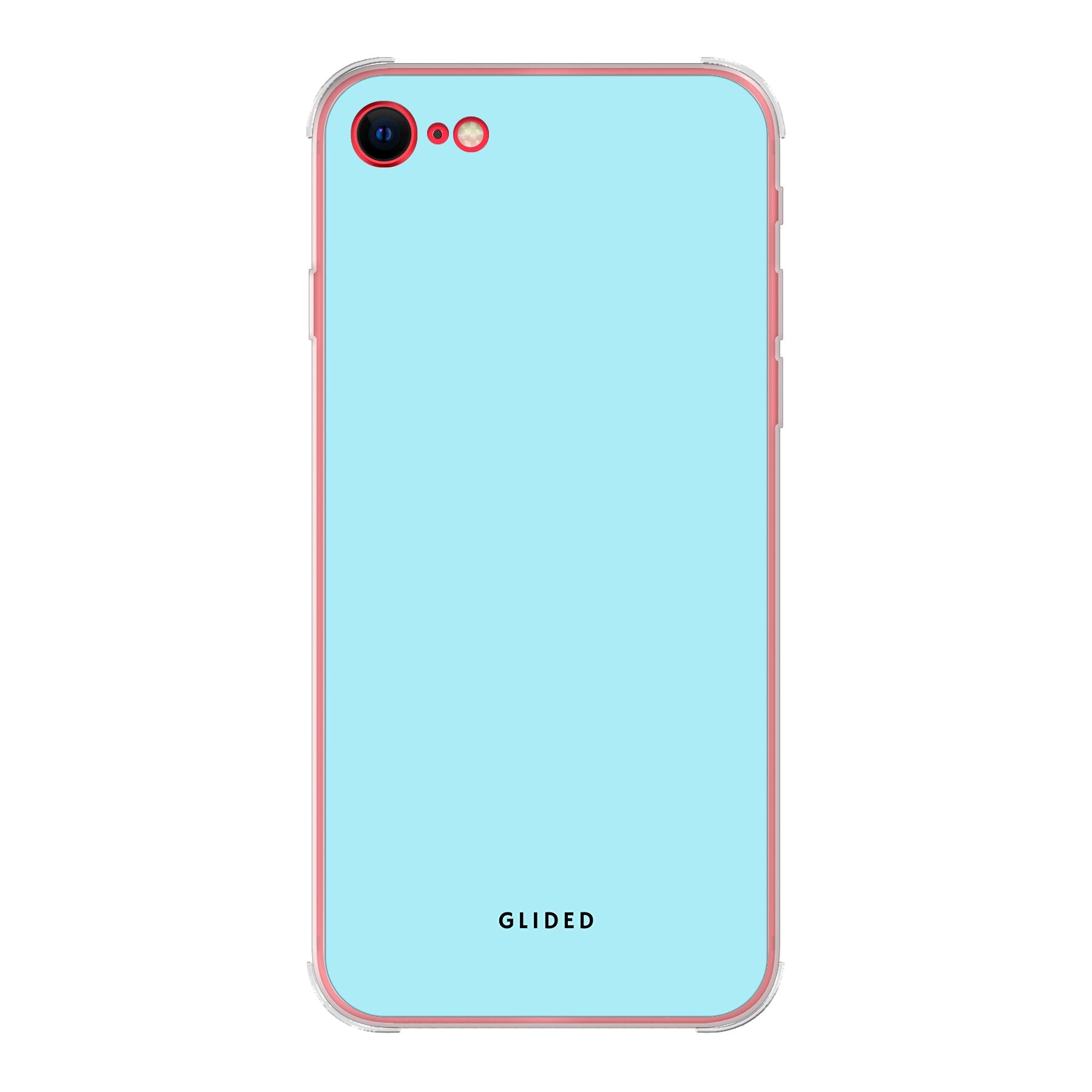 Turquoise Touch - iPhone 8 Handyhülle Bumper case