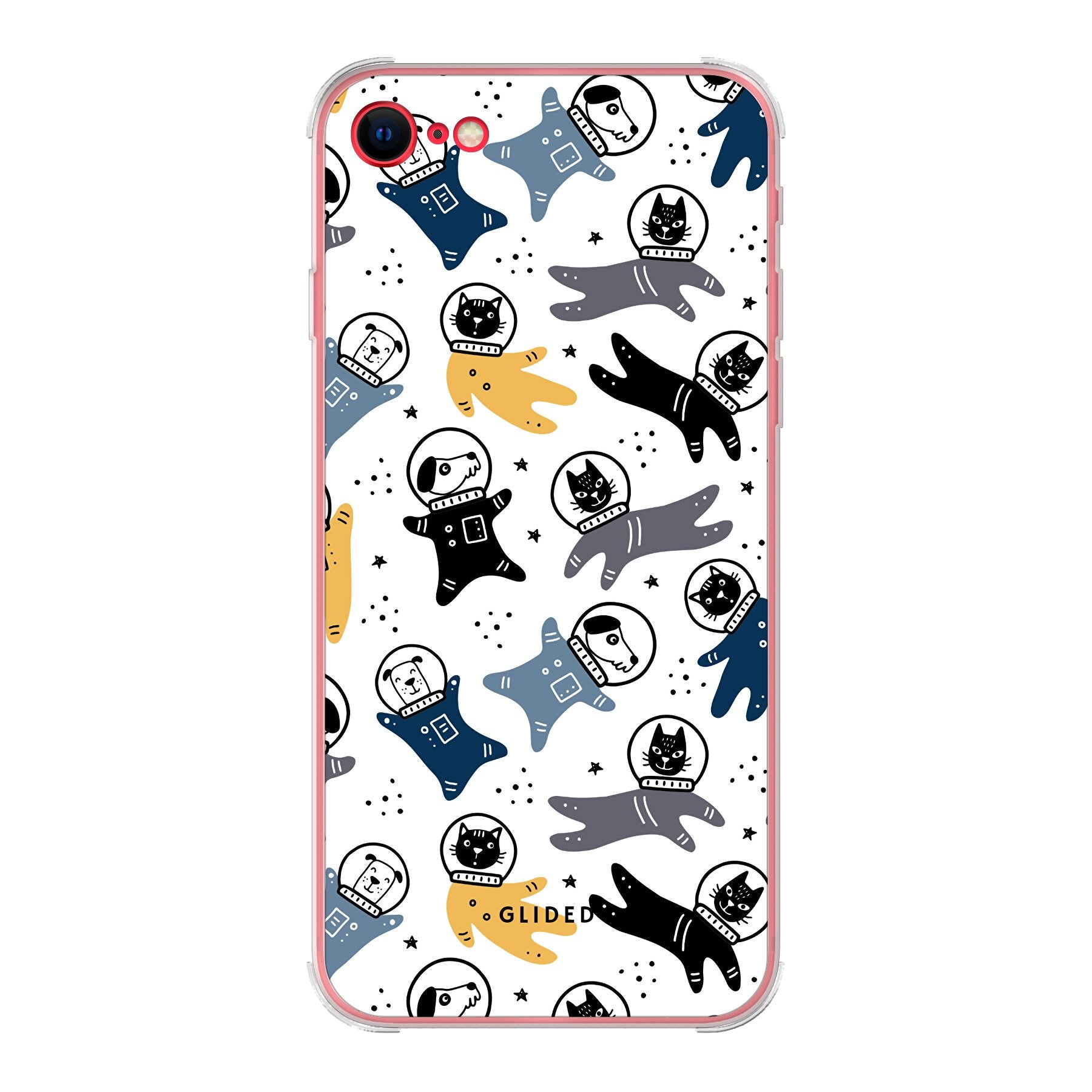 Paws Space - iPhone 8 Handyhülle Bumper case