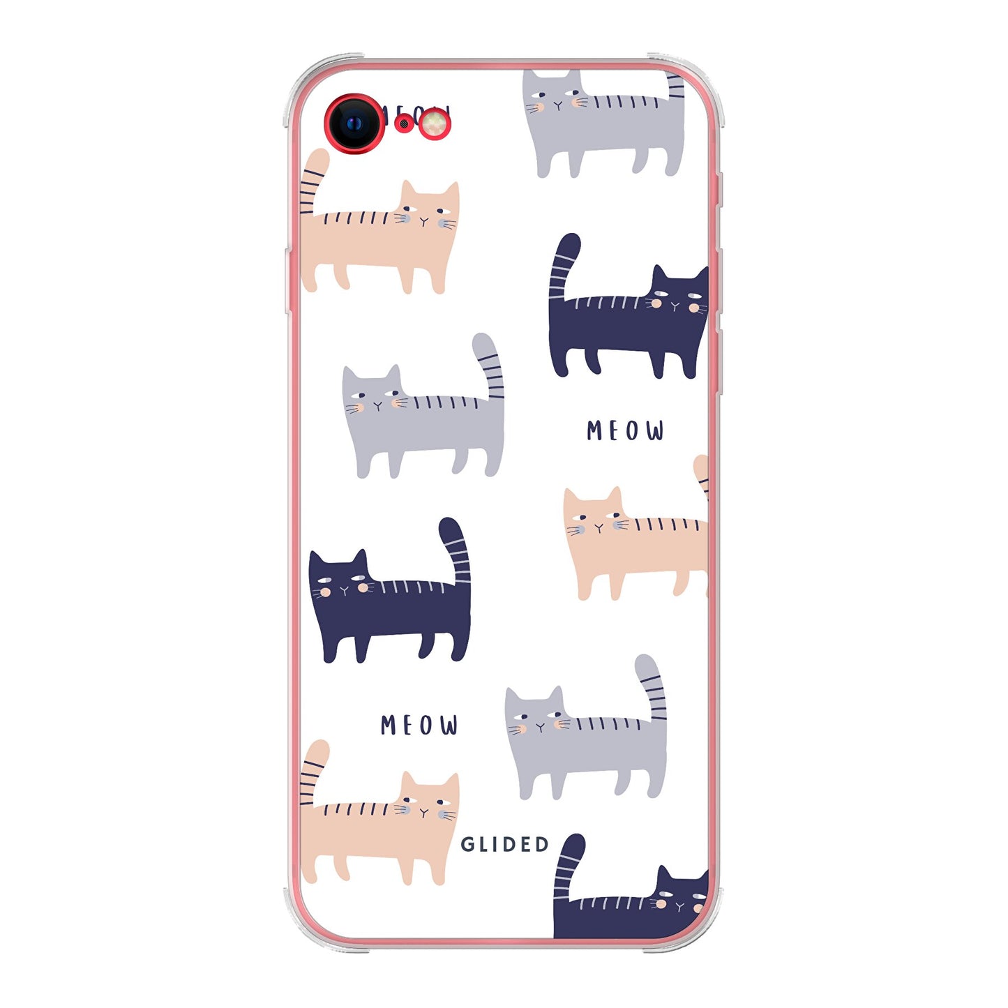 Purrfection - iPhone 8 Handyhülle Bumper case