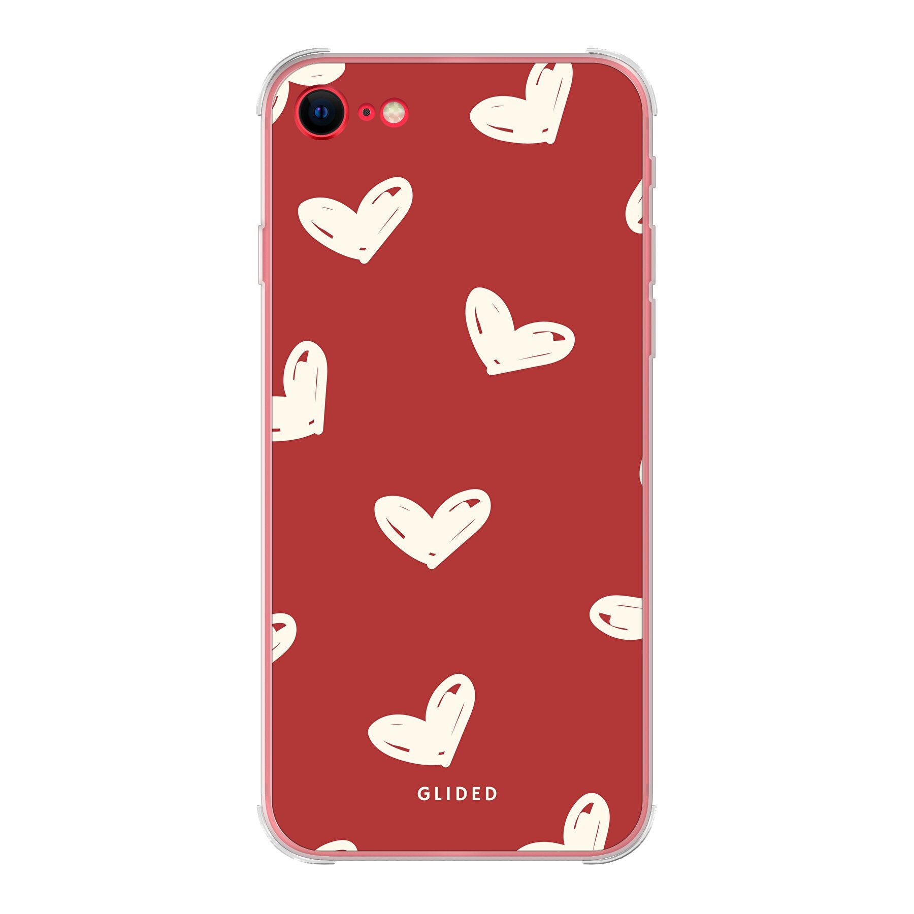 Red Love - iPhone 8 - Bumper case