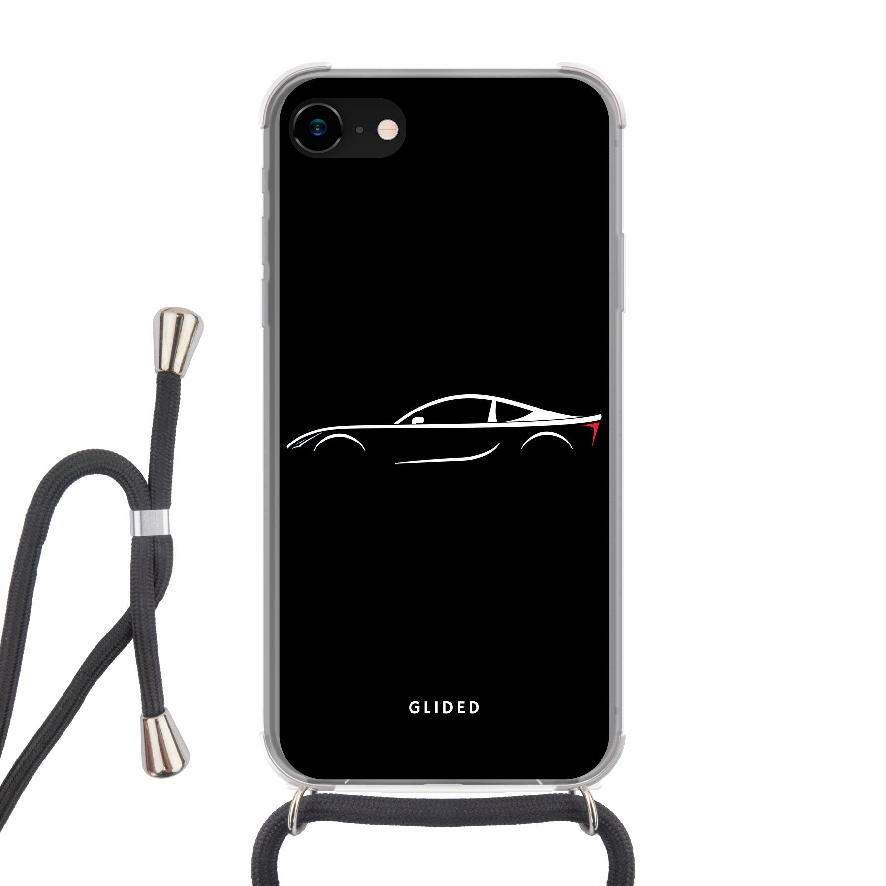 Thunder Racer - iPhone 8 Handyhülle Crossbody case mit Band