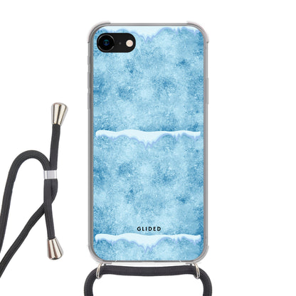 Ice Time - iPhone 8 Handyhülle Crossbody case mit Band