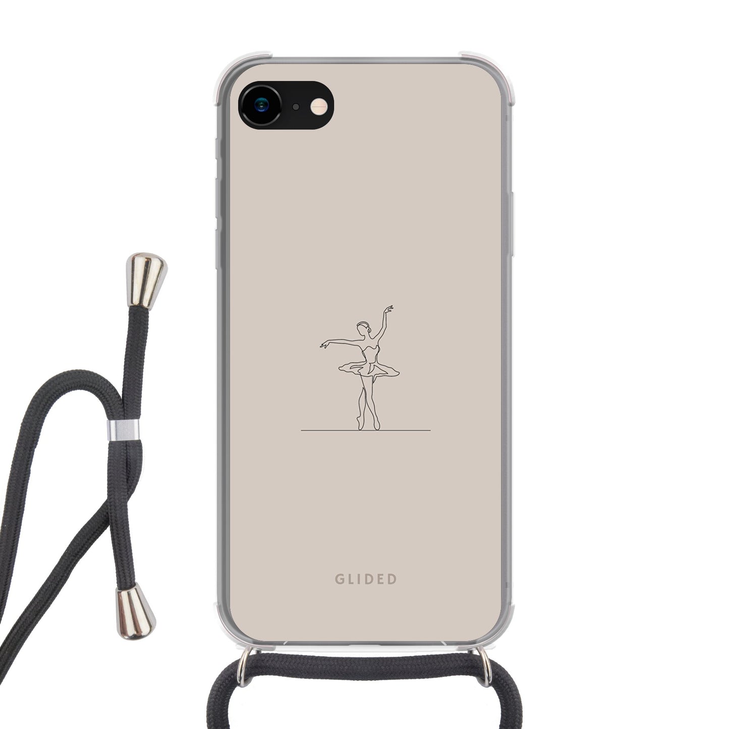 Felicity - iPhone 8 Handyhülle Crossbody case mit Band