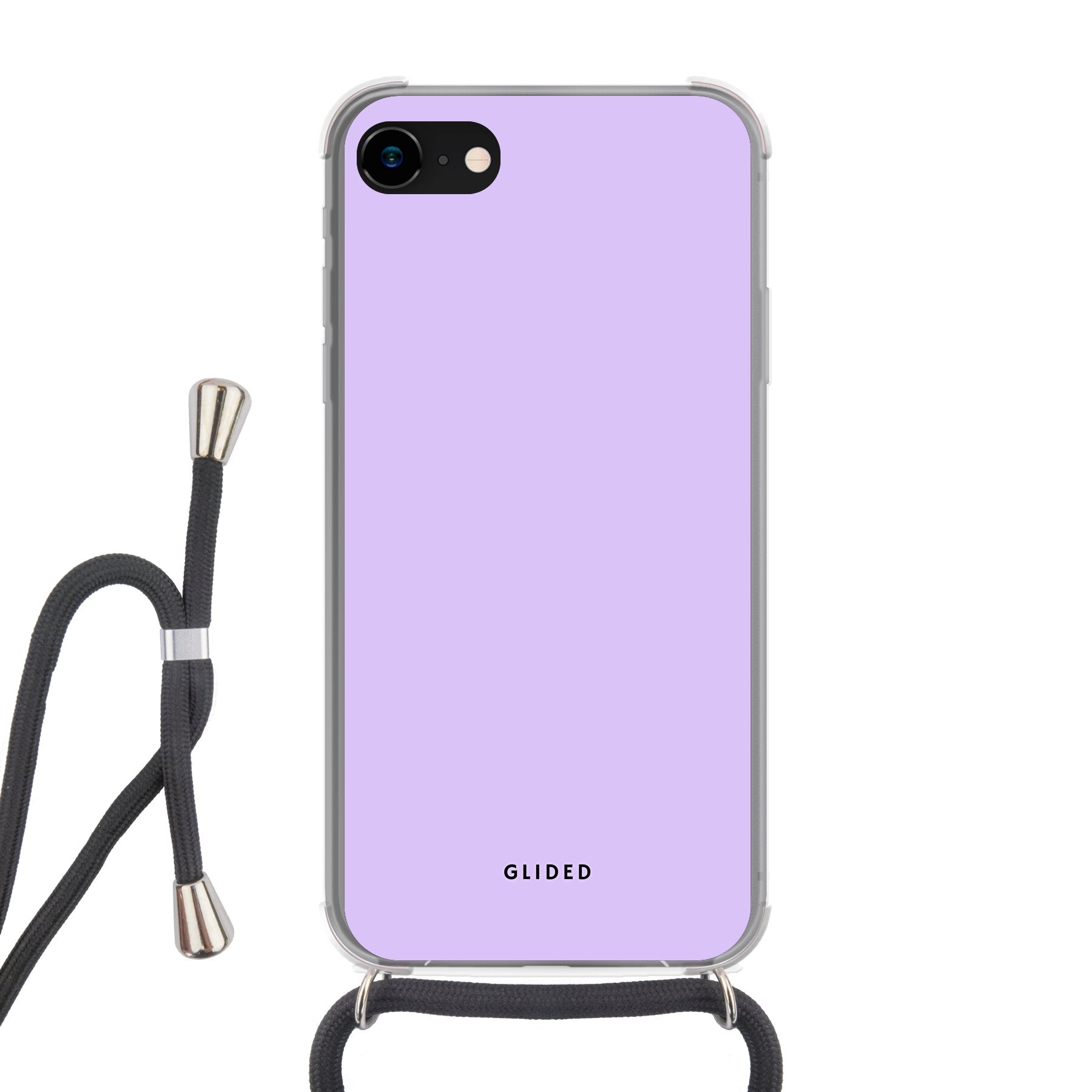 Gentle Orchid - iPhone 8 Handyhülle Crossbody case mit Band