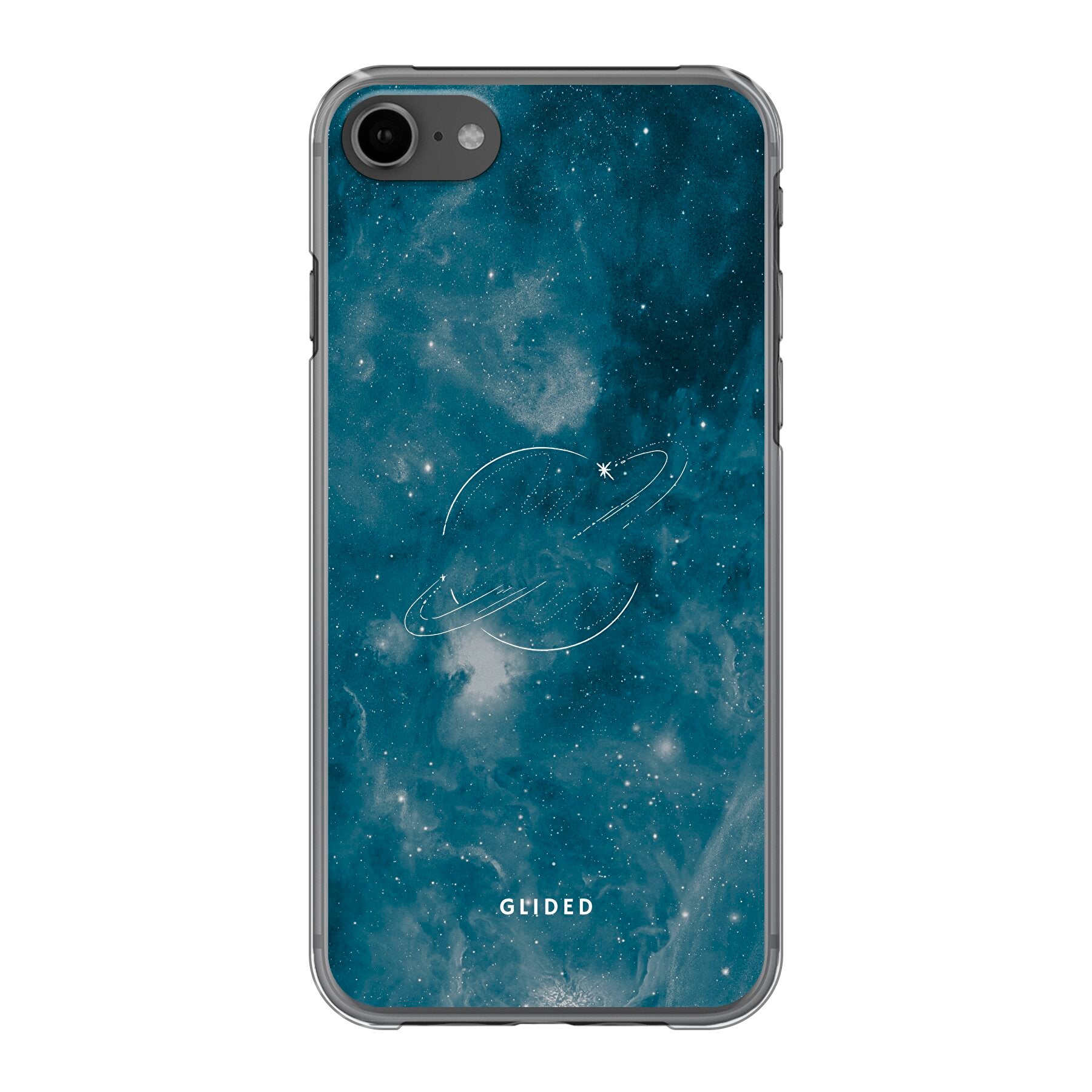 Space Time - iPhone 8 Handyhülle Hard Case