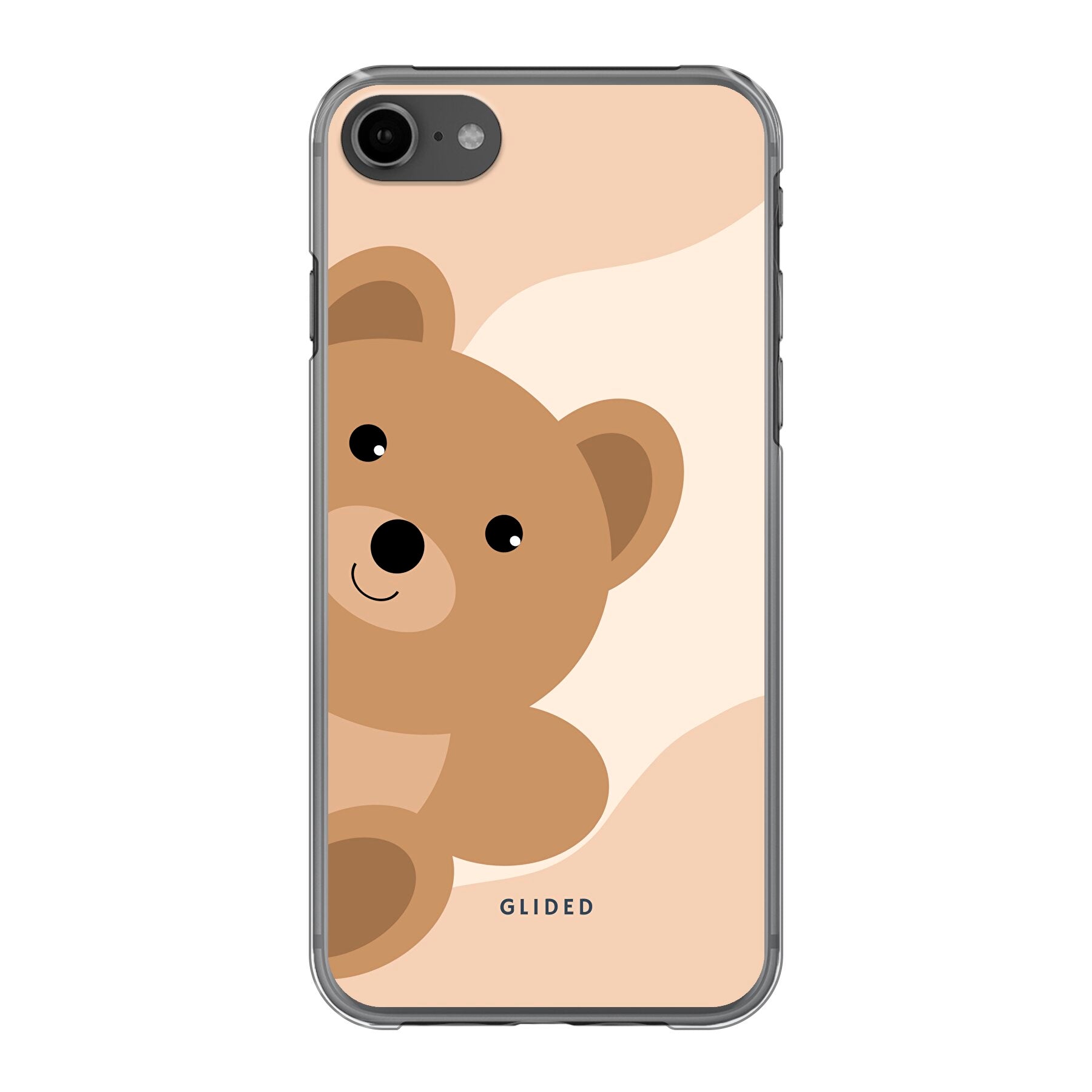 BearLove Right - iPhone 8 Handyhülle Hard Case