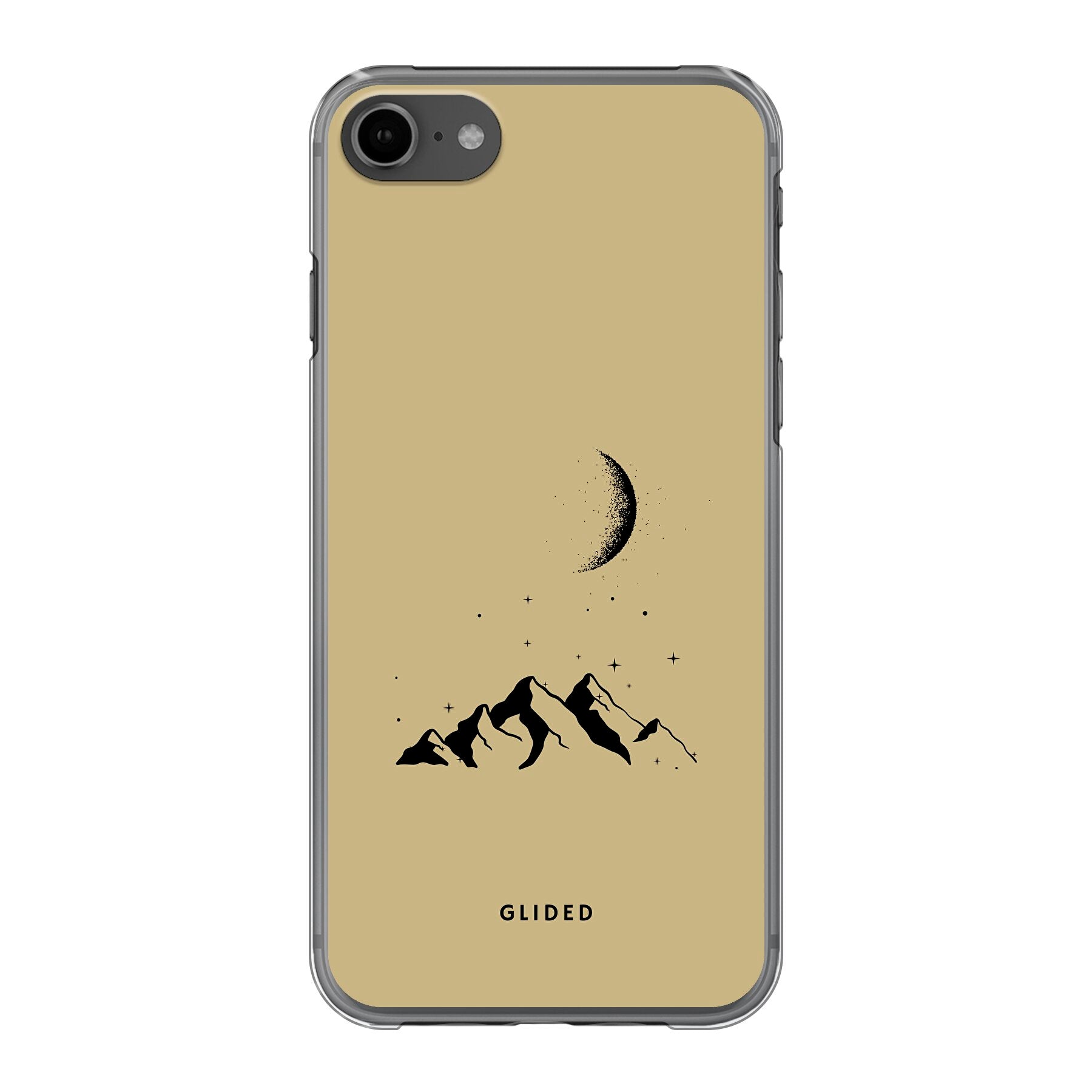 Lunar Peaks - iPhone 8 Handyhülle Hard Case