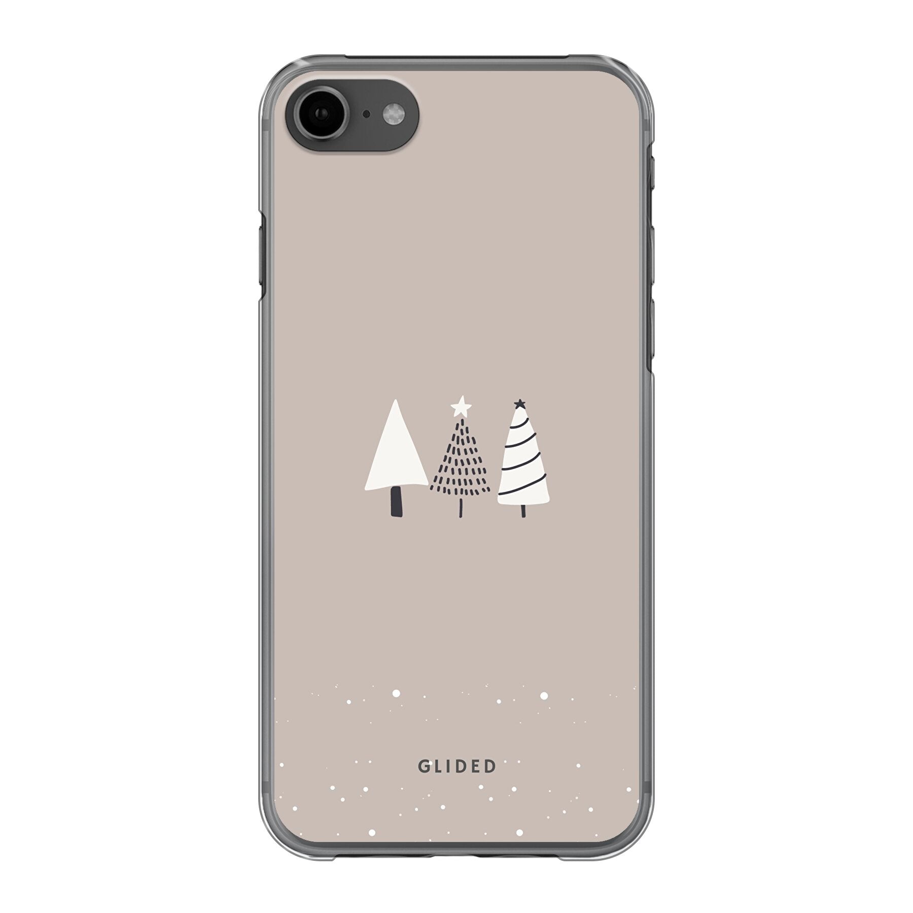 Snowscape - iPhone 8 Handyhülle Hard Case