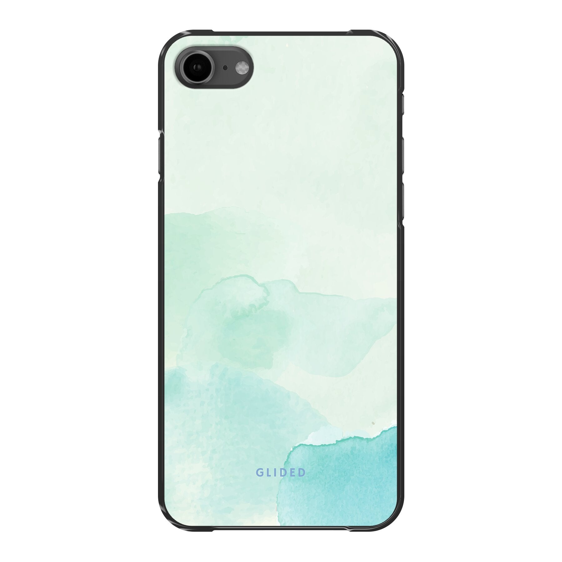 Turquoise Art - iPhone 8 Handyhülle Hard Case