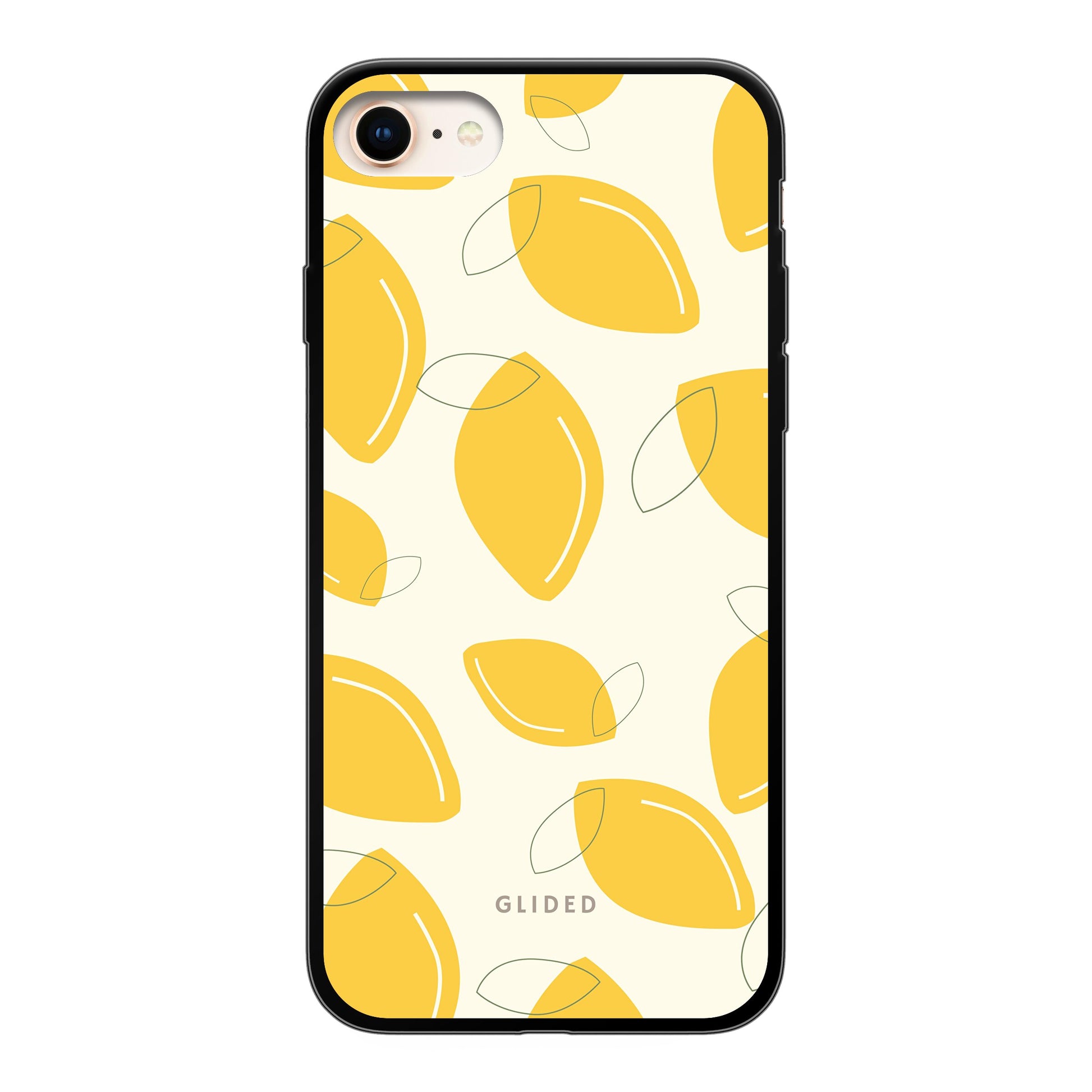 Abstract Lemon - iPhone 8 - Soft case