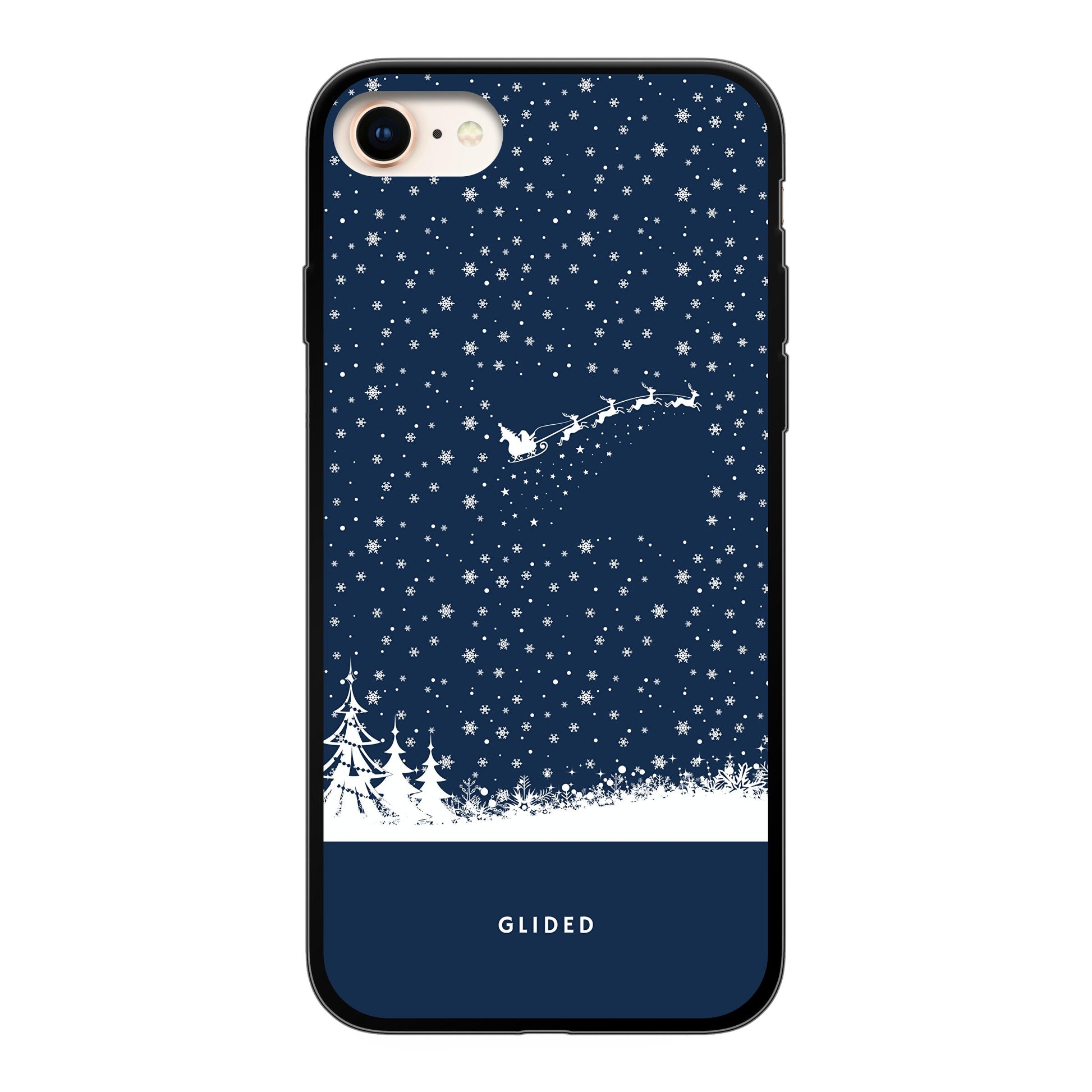 Flying Santa - iPhone 8 Handyhülle Soft case