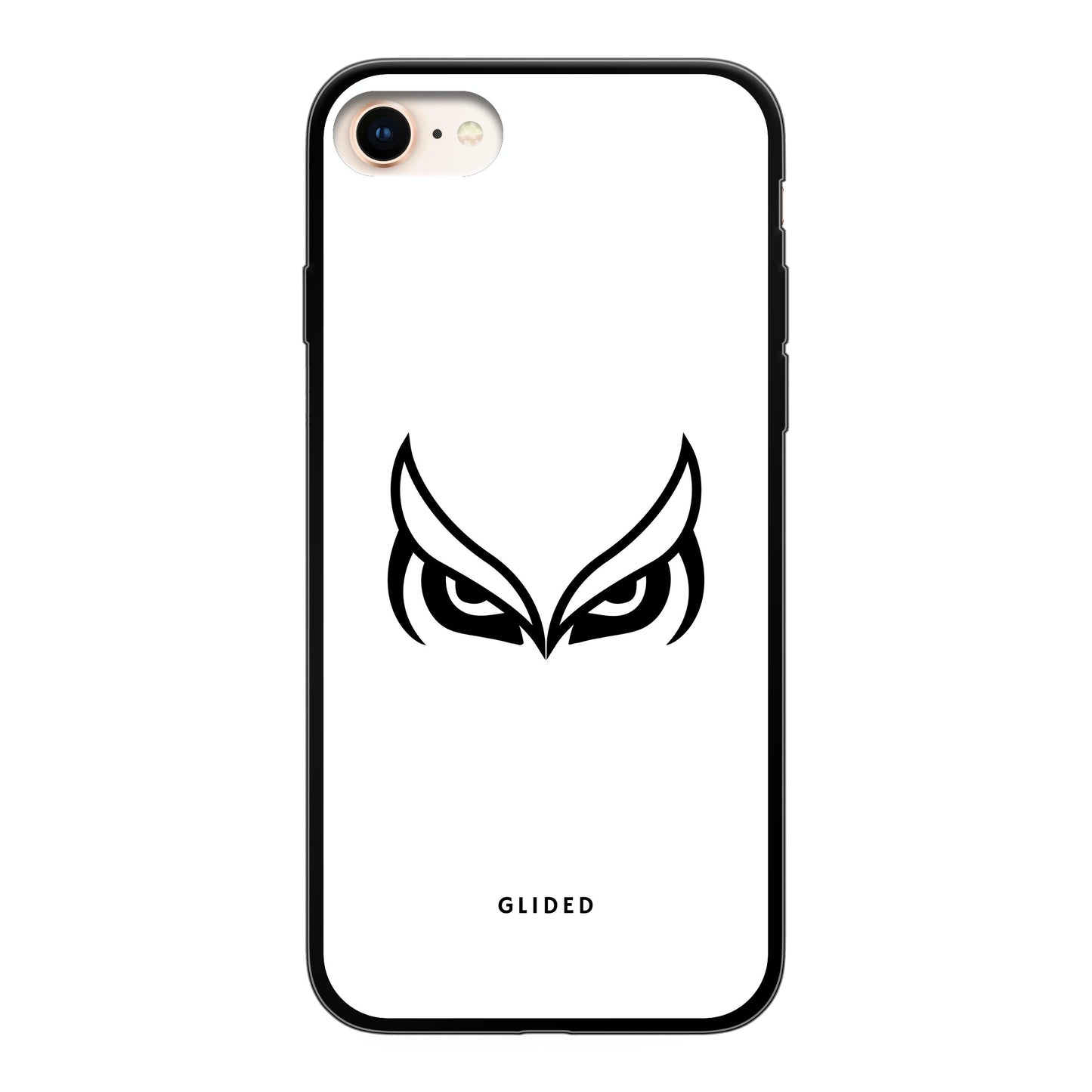 White Owl - iPhone 8 Handyhülle Soft case