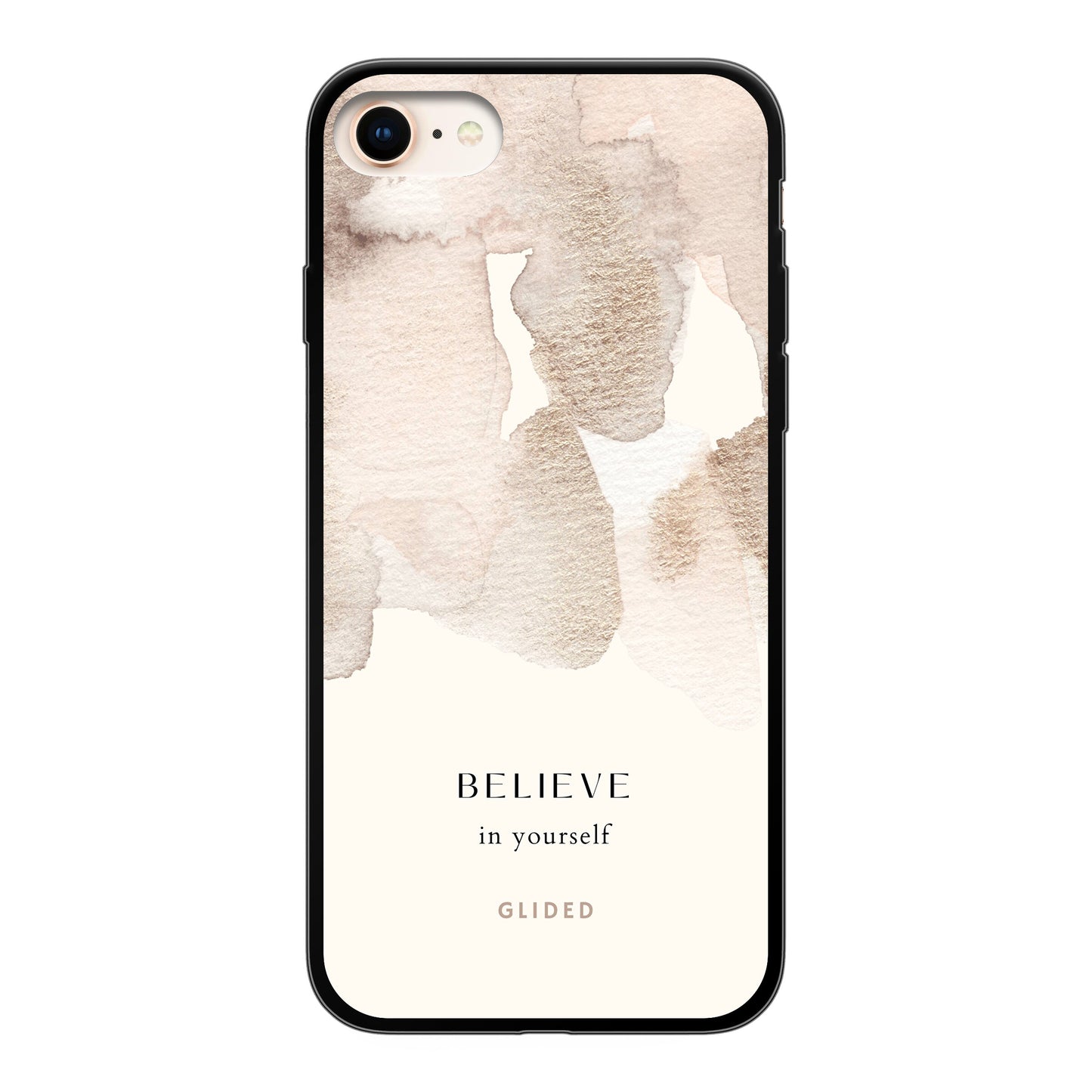 Believe in yourself - iPhone 8 Handyhülle Soft case