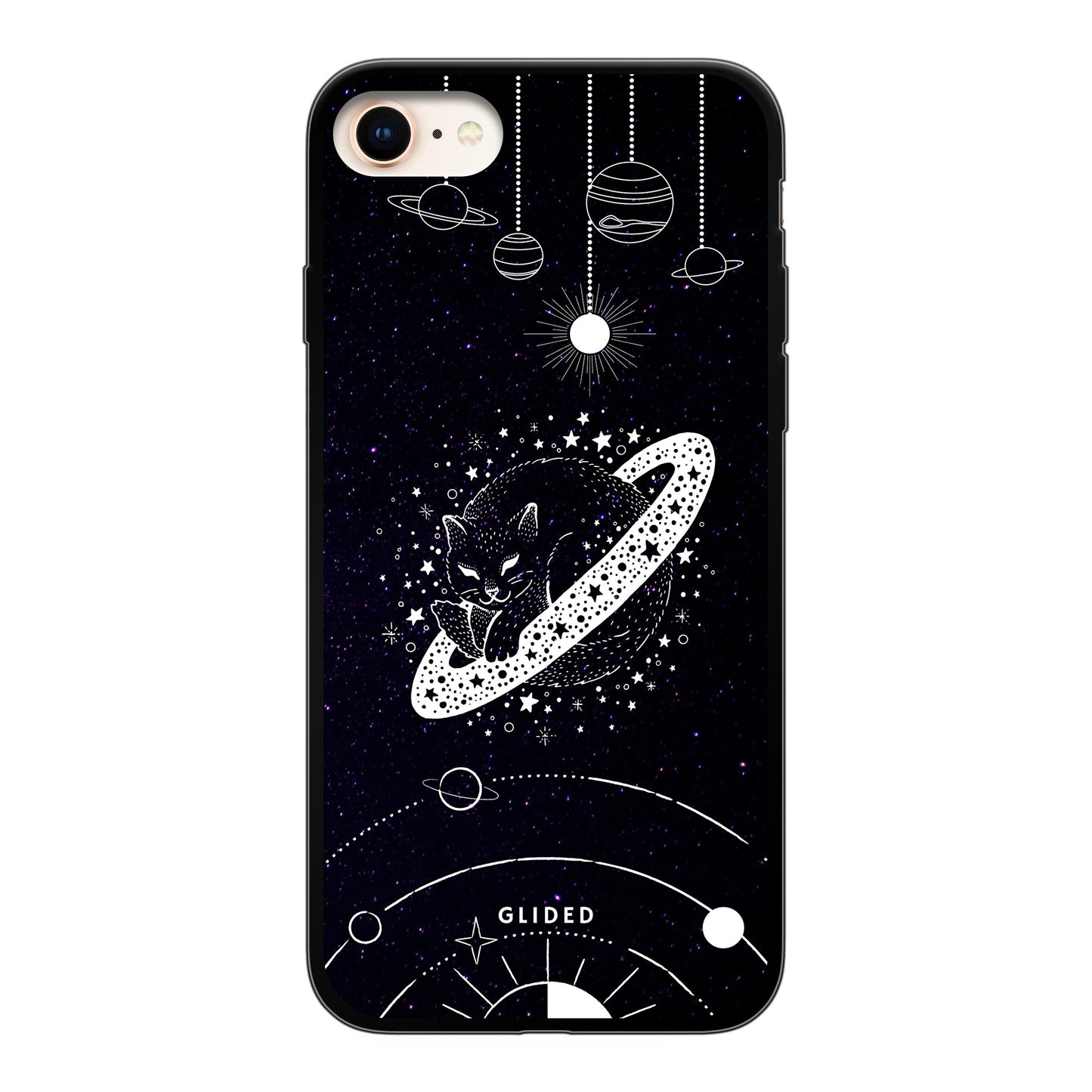 Astro Whiskers - iPhone 8 Handyhülle Soft case