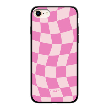 Pink Chess - iPhone 8 Handyhülle Soft case