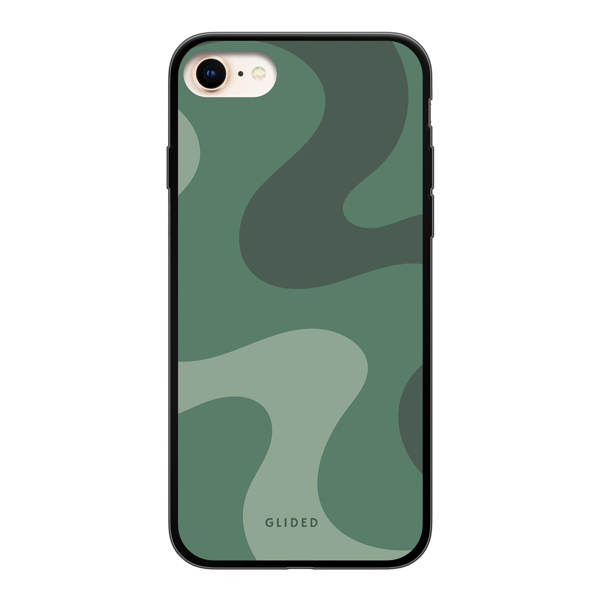 Green Wave - iPhone 8 Handyhülle Soft case