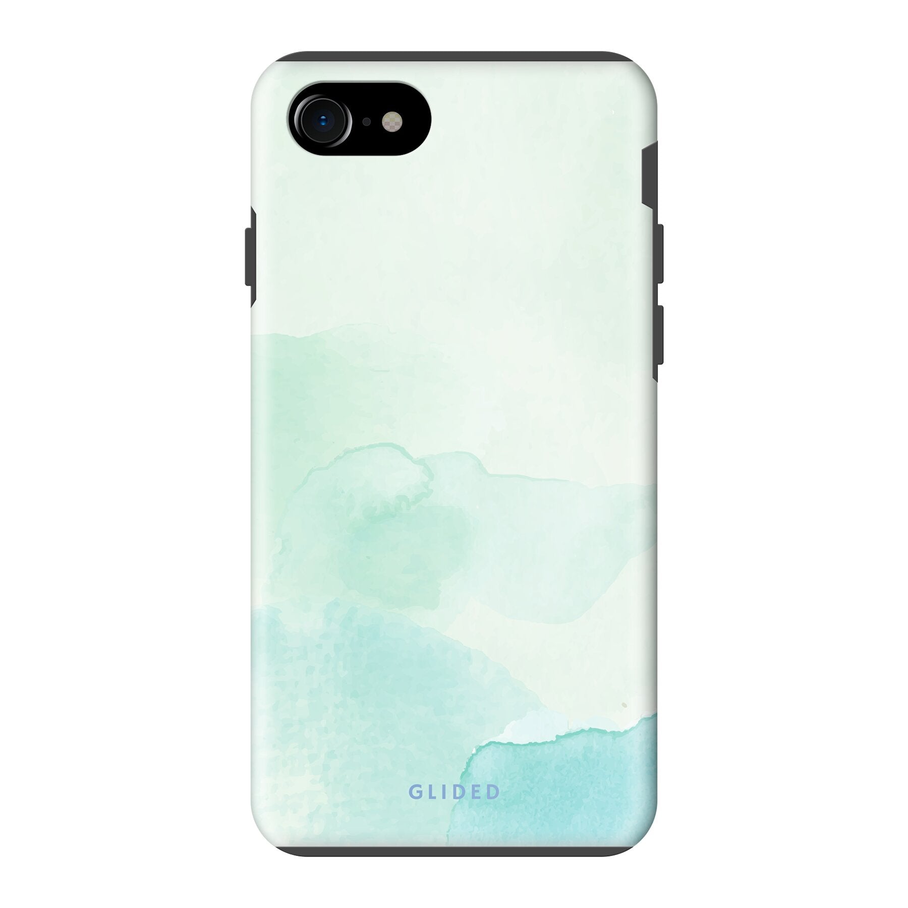 Turquoise Art - iPhone 8 Handyhülle Tough case