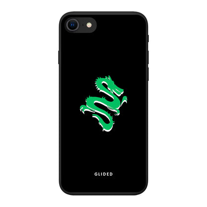 Emerald Dragon - iPhone SE 2020 Handyhülle Biologisch Abbaubar