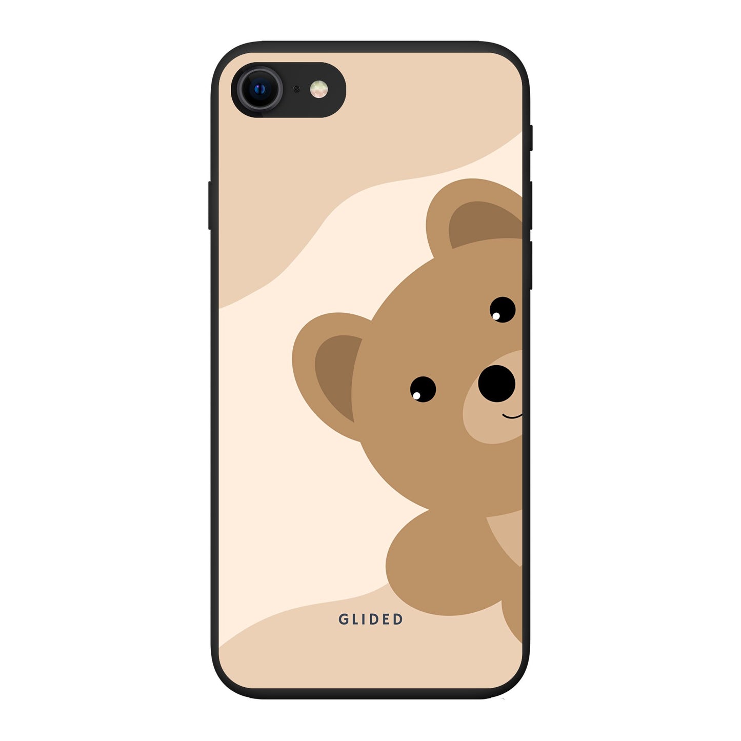 BearLove Left - iPhone SE 2020 Handyhülle Biologisch Abbaubar