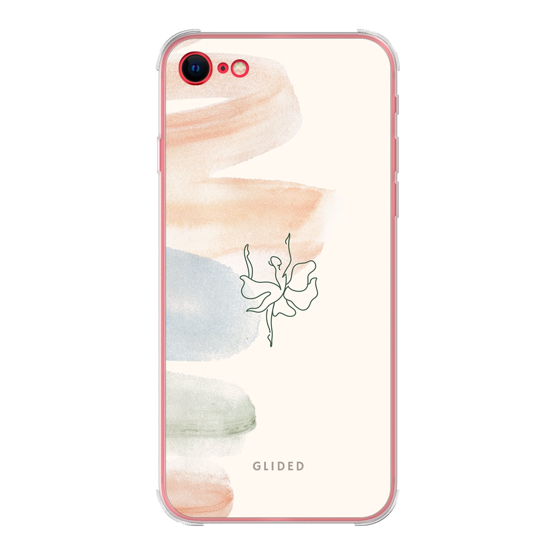 Aquarelle - iPhone SE 2020 Handyhülle Bumper case