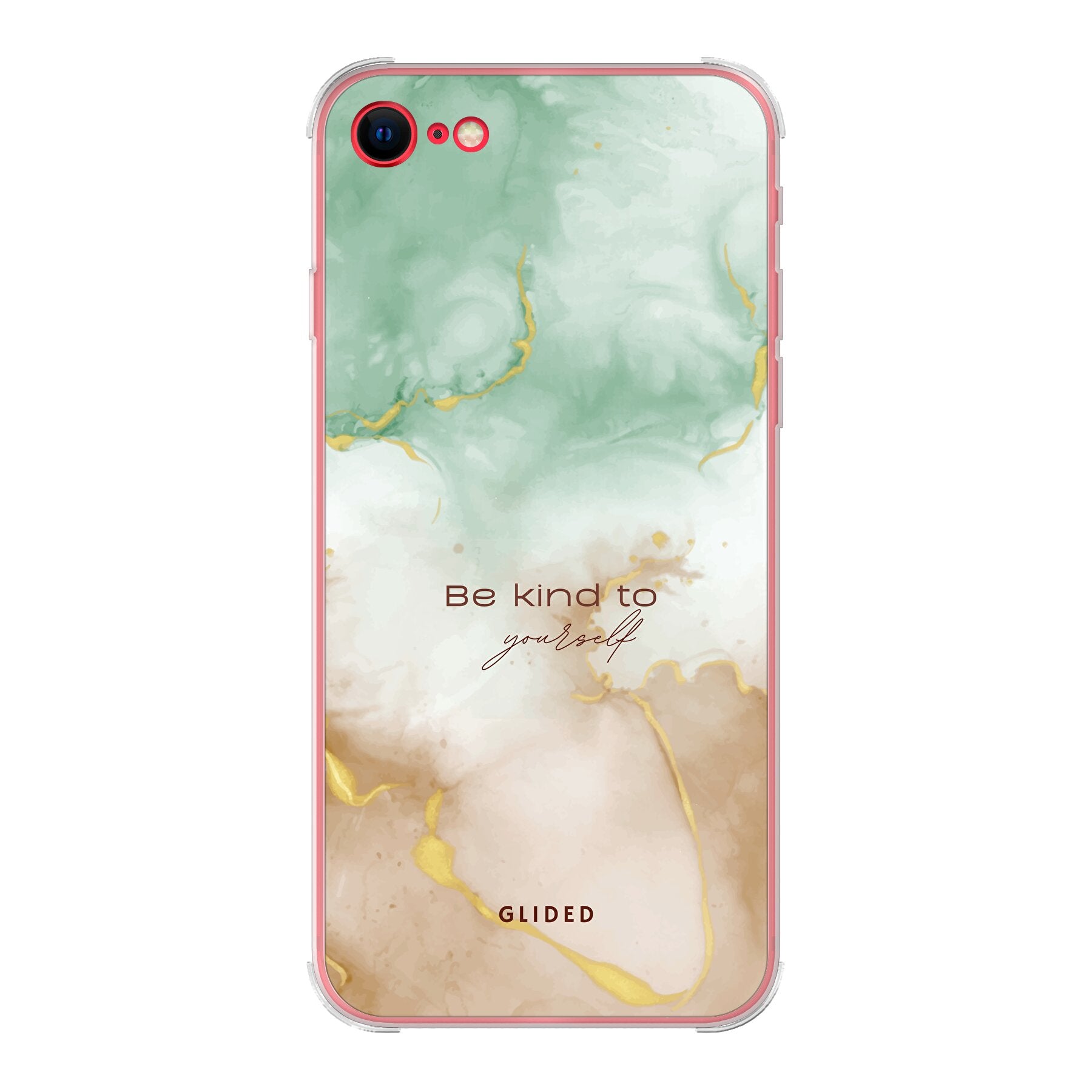 Kind to yourself - iPhone SE 2020 Handyhülle Bumper case