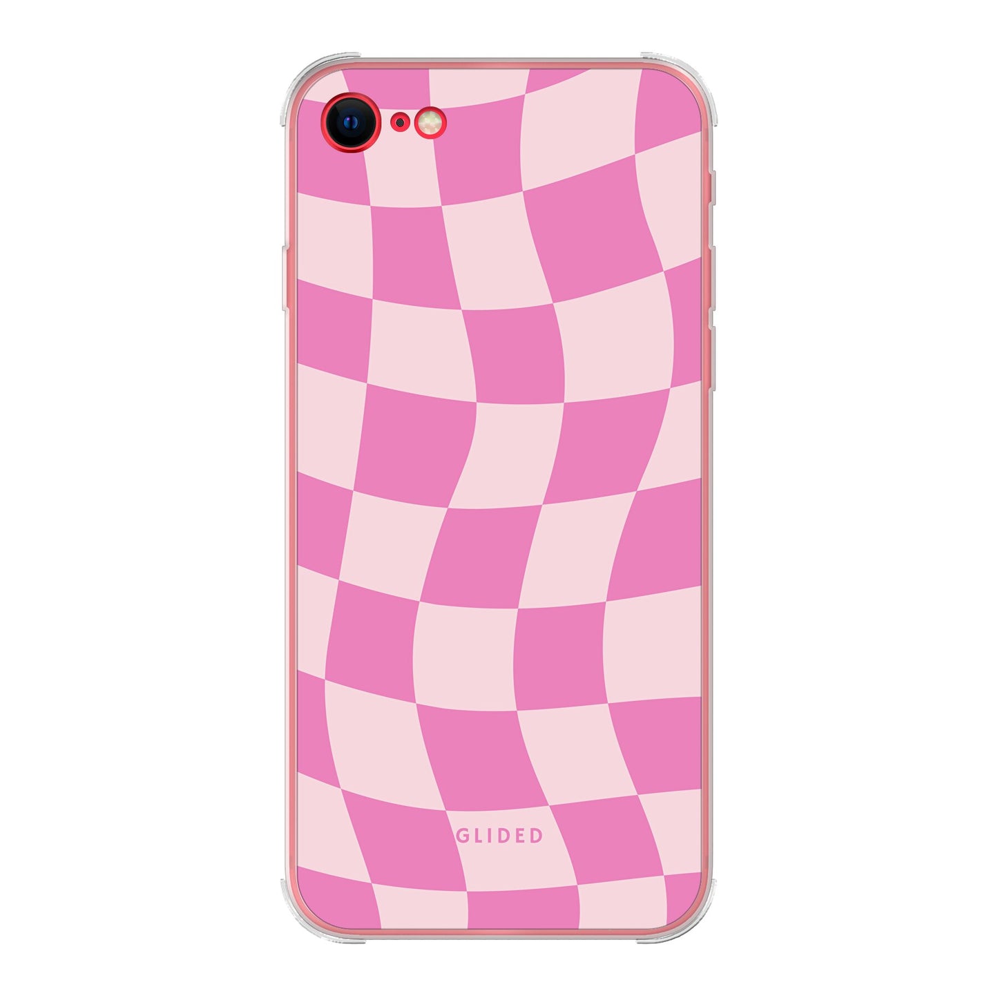 Pink Chess - iPhone SE 2020 Handyhülle Bumper case