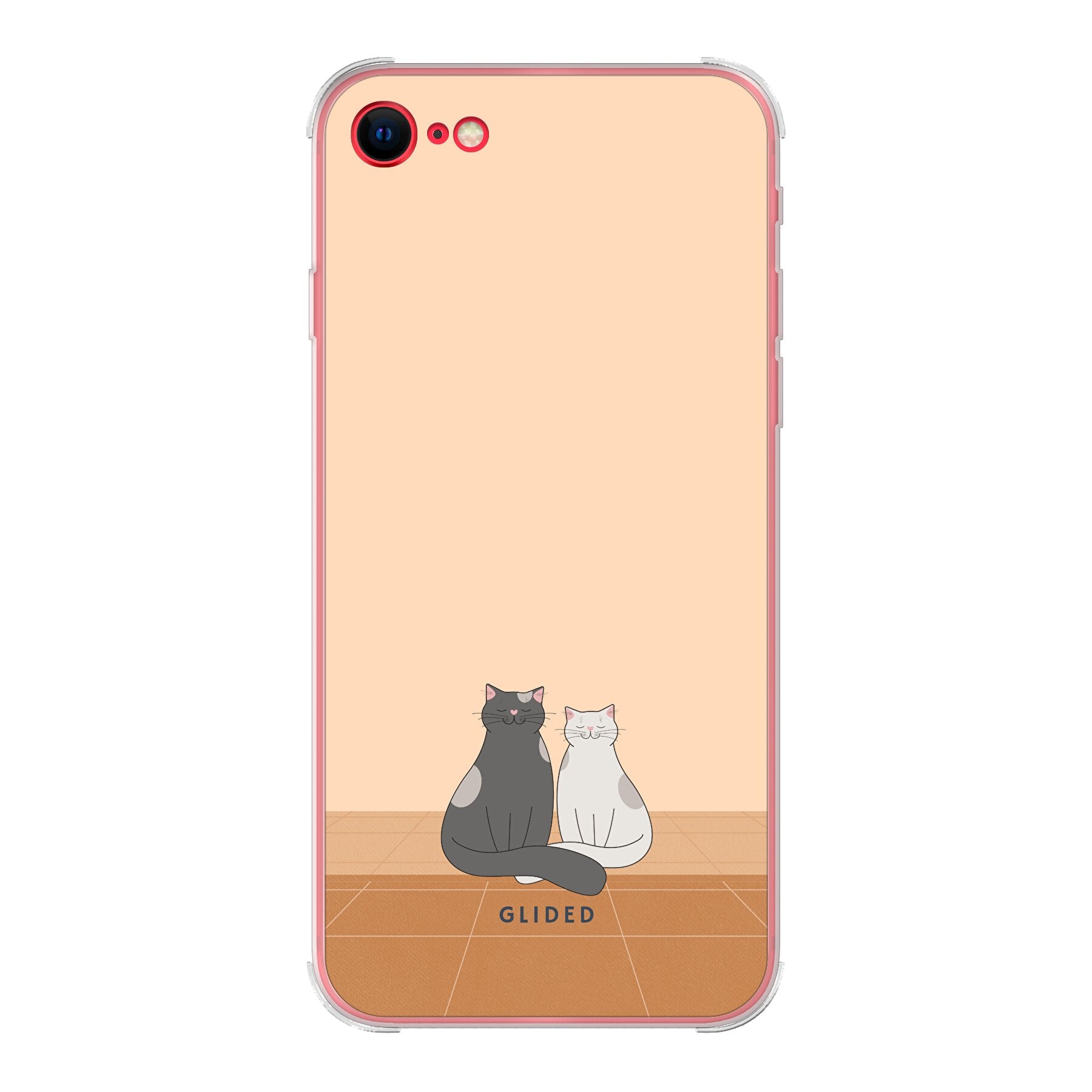 Catty Friends - iPhone SE 2020 Handyhülle Bumper case