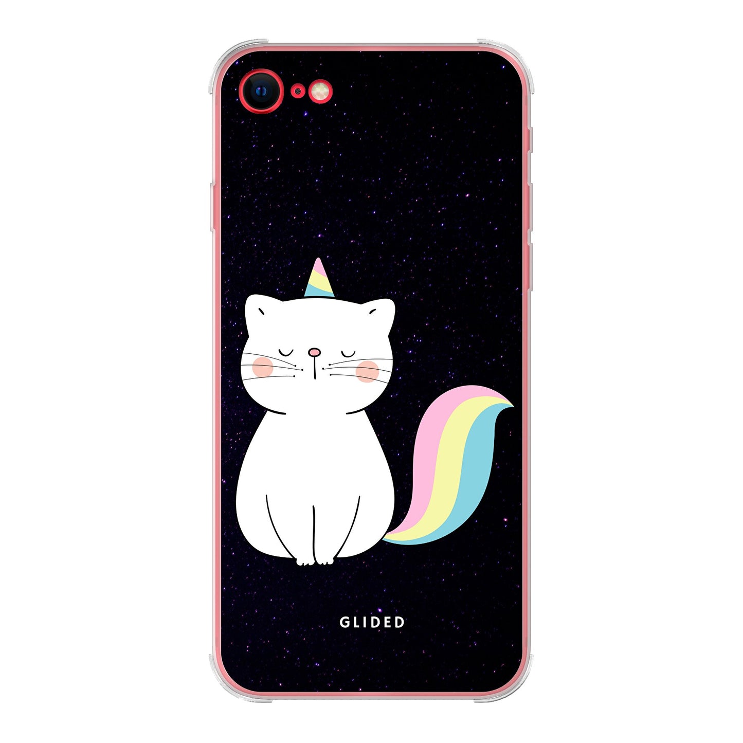 Unicorn Cat - iPhone SE 2020 Handyhülle Bumper case