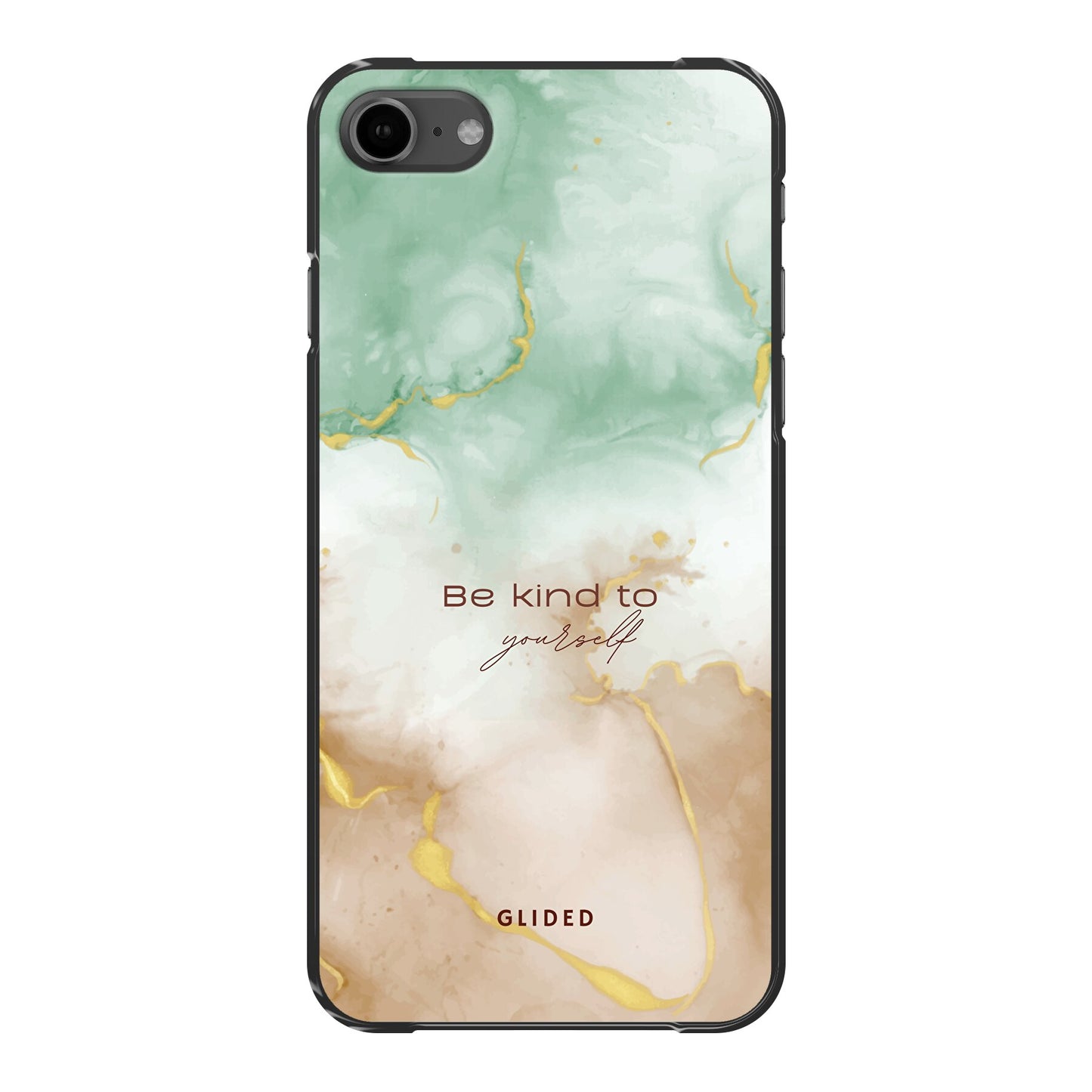 Kind to yourself - iPhone SE 2020 Handyhülle Hard Case