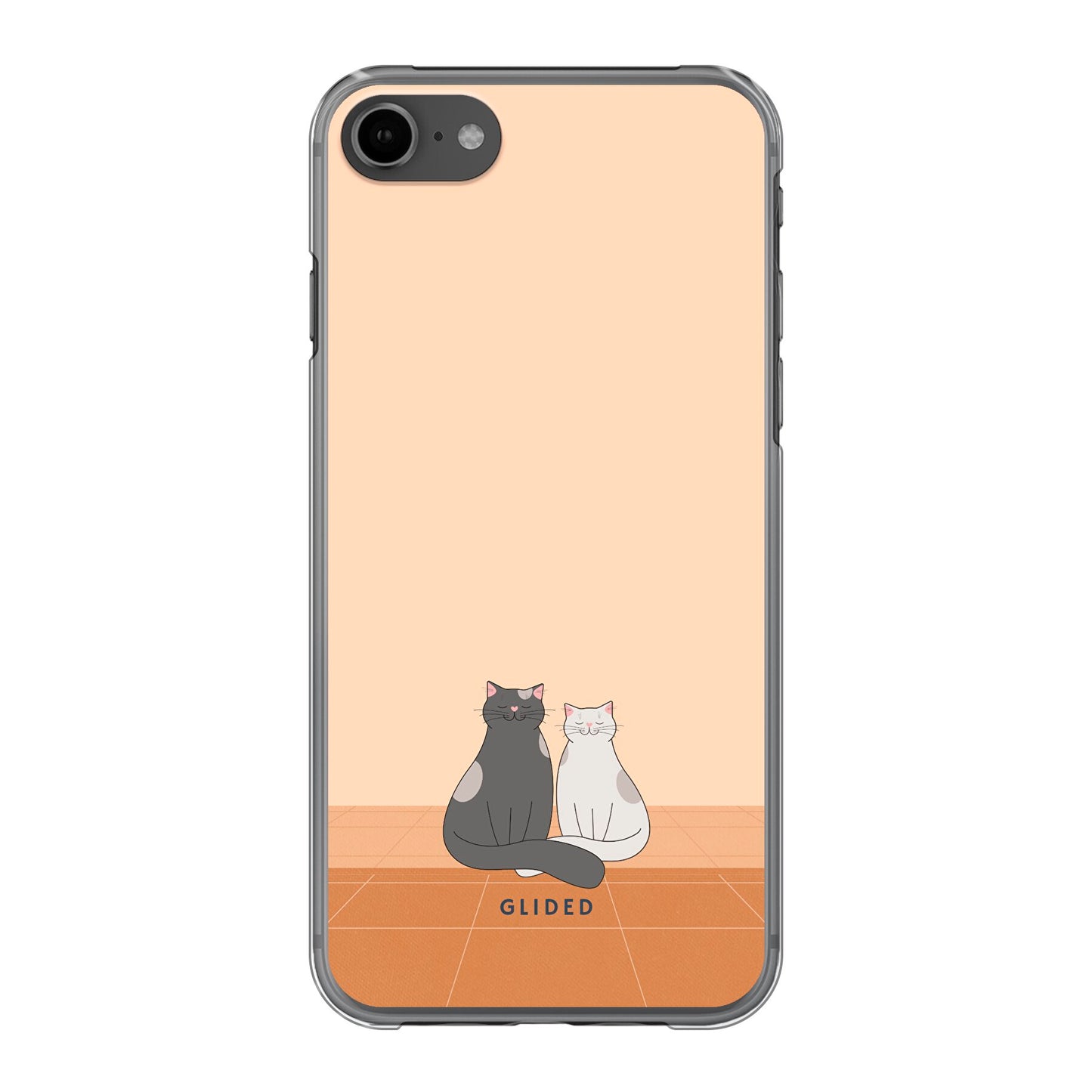 Catty Friends - iPhone SE 2020 Handyhülle Hard Case