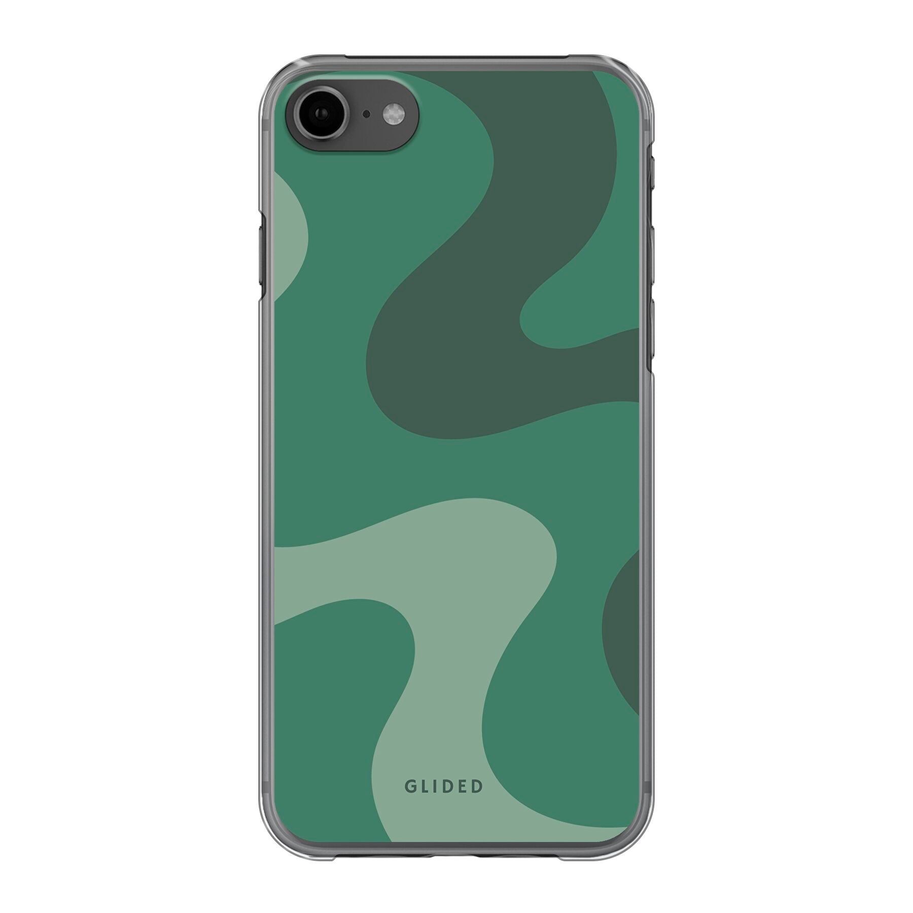 Green Wave - iPhone SE 2020 Handyhülle Hard Case