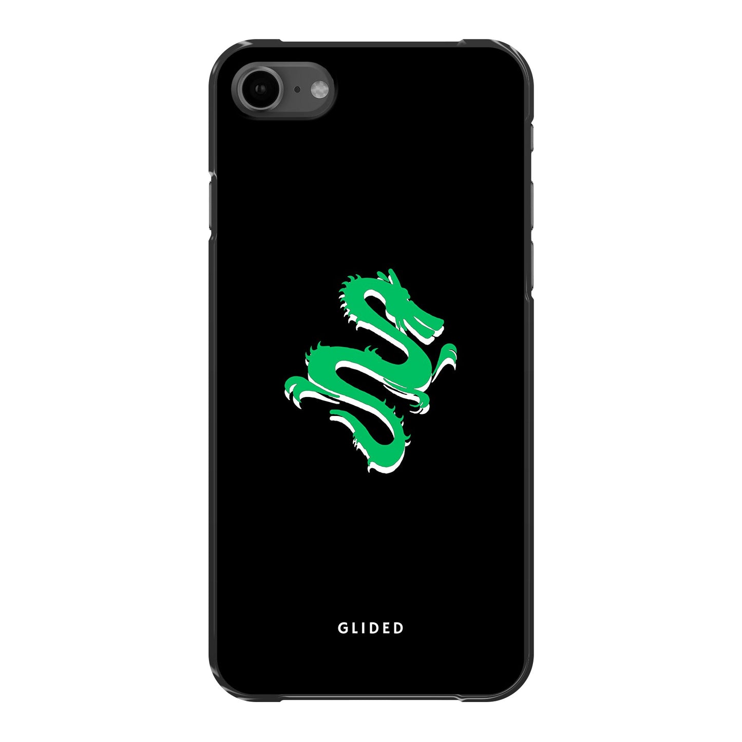 Emerald Dragon - iPhone SE 2020 Handyhülle Hard Case