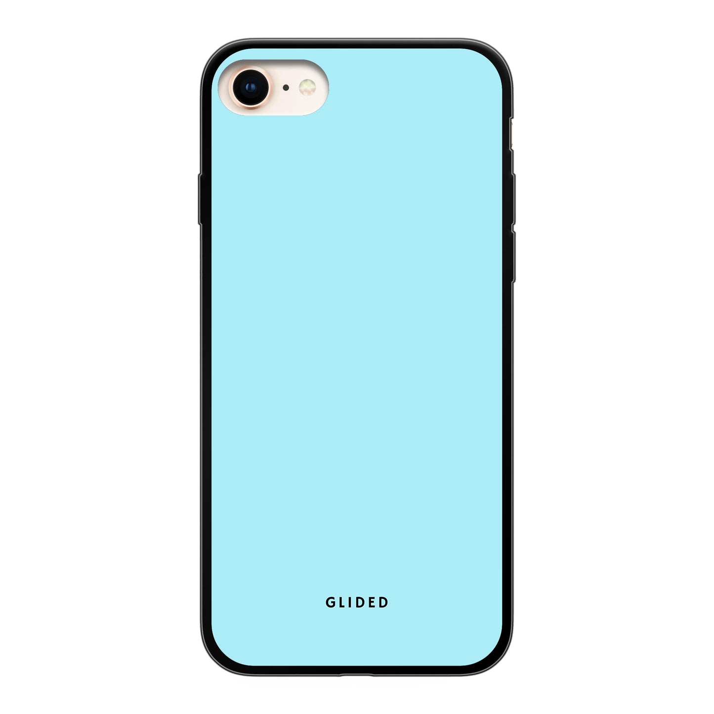 Turquoise Touch - iPhone SE 2020 Handyhülle Soft case