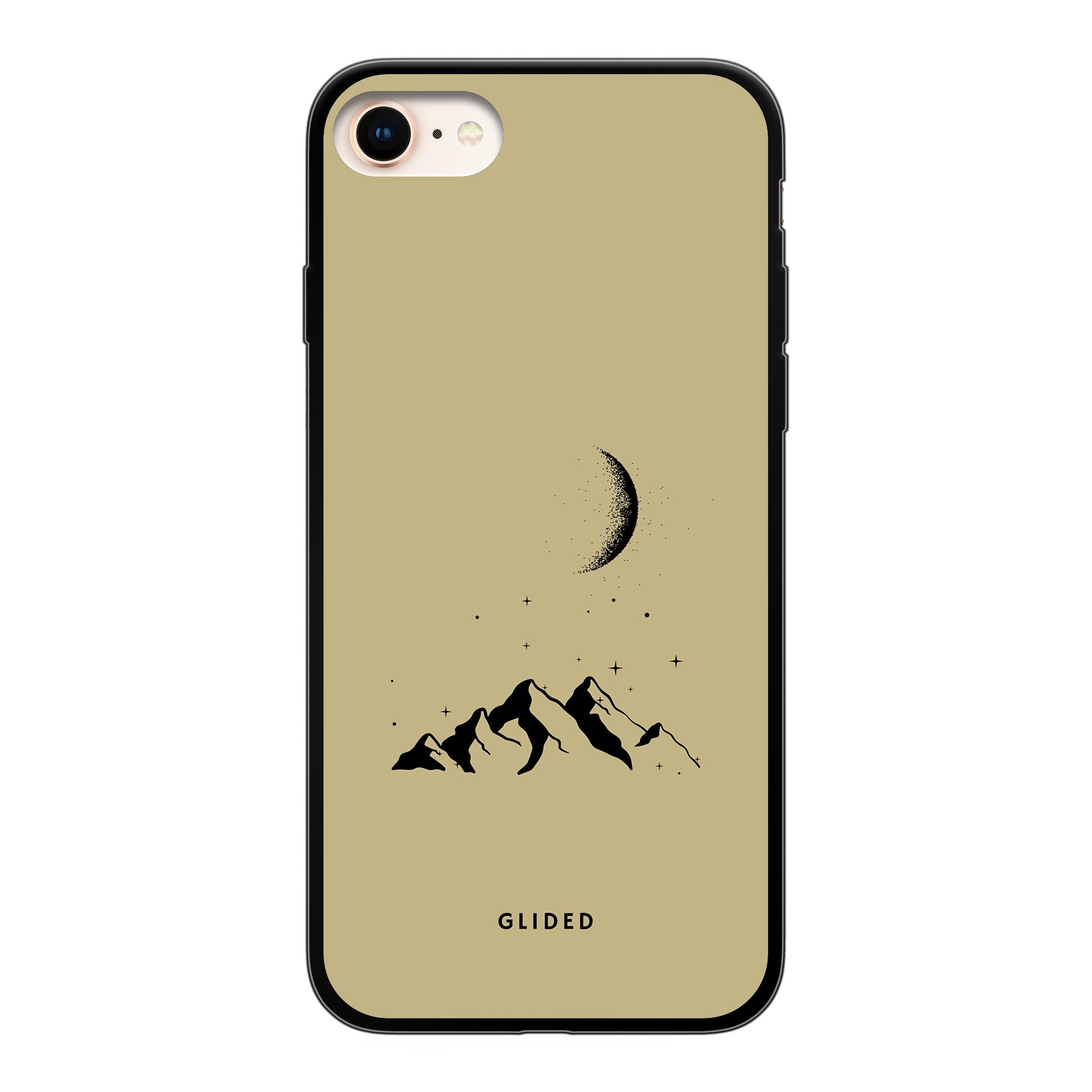 Lunar Peaks - iPhone SE 2020 Handyhülle Soft case