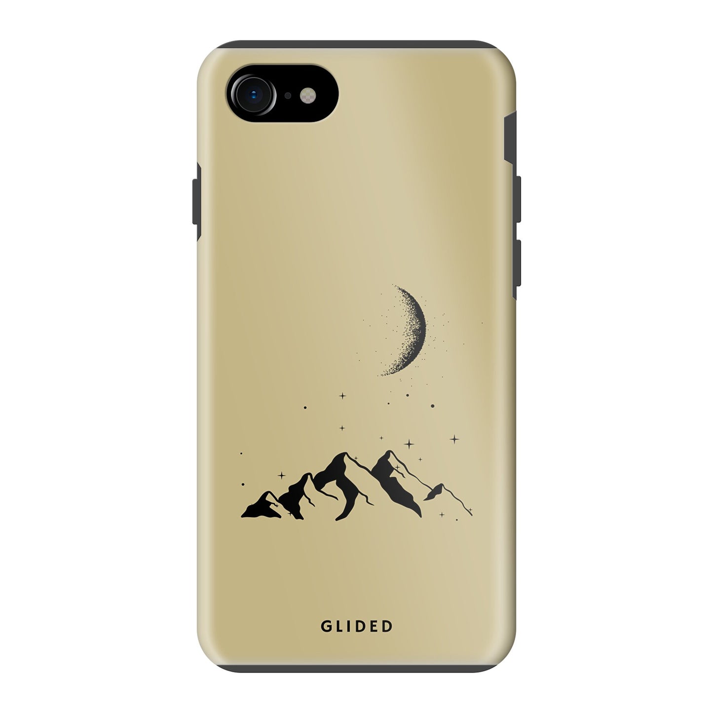 Lunar Peaks - iPhone SE 2020 Handyhülle Tough case