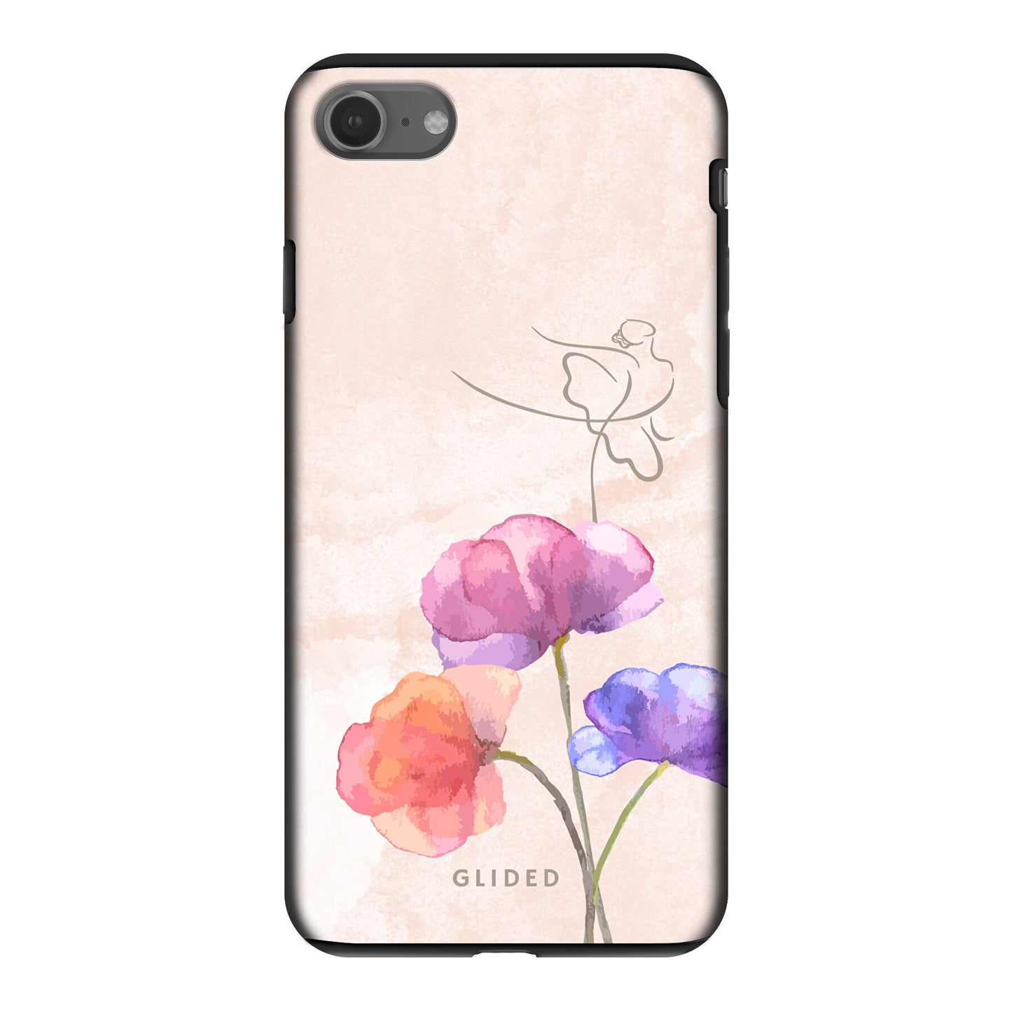 Blossom - iPhone SE 2020 Handyhülle Tough case