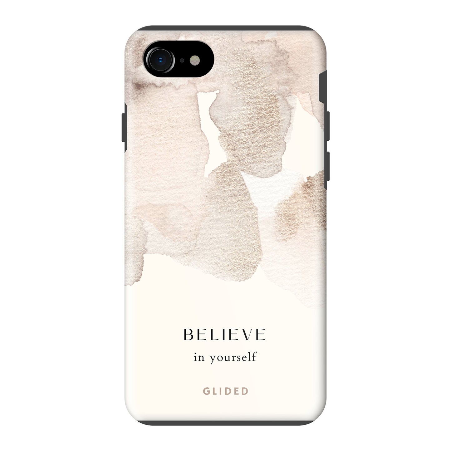 Believe in yourself - iPhone SE 2020 Handyhülle Tough case