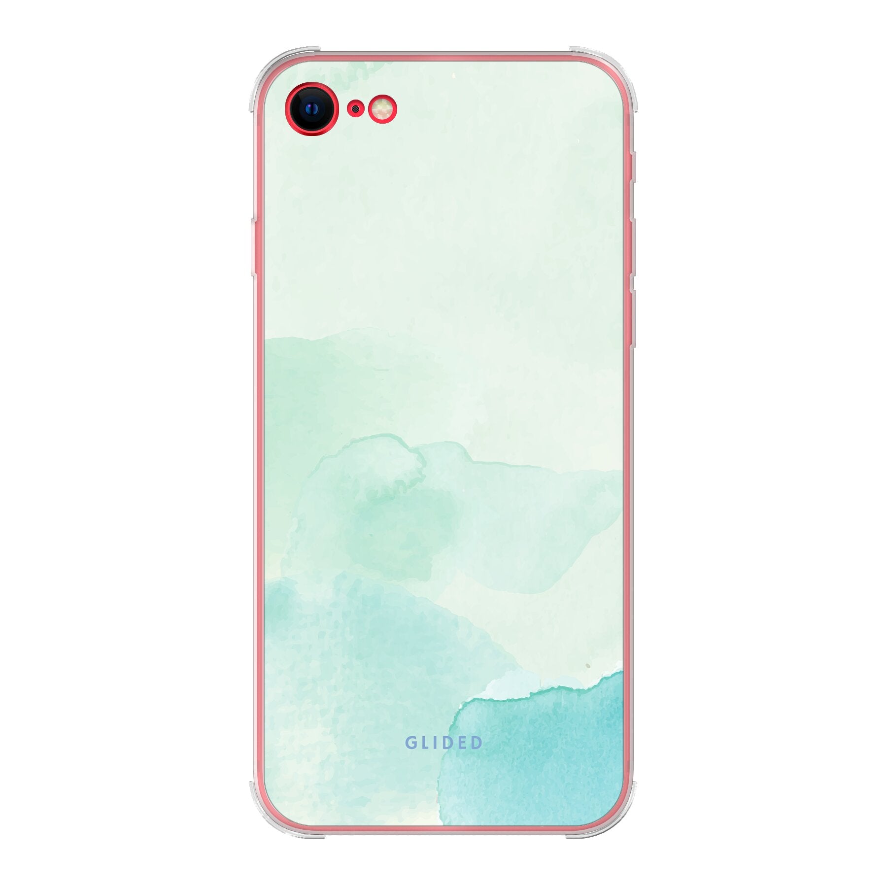 Turquoise Art - iPhone SE 2022 Handyhülle Bumper case