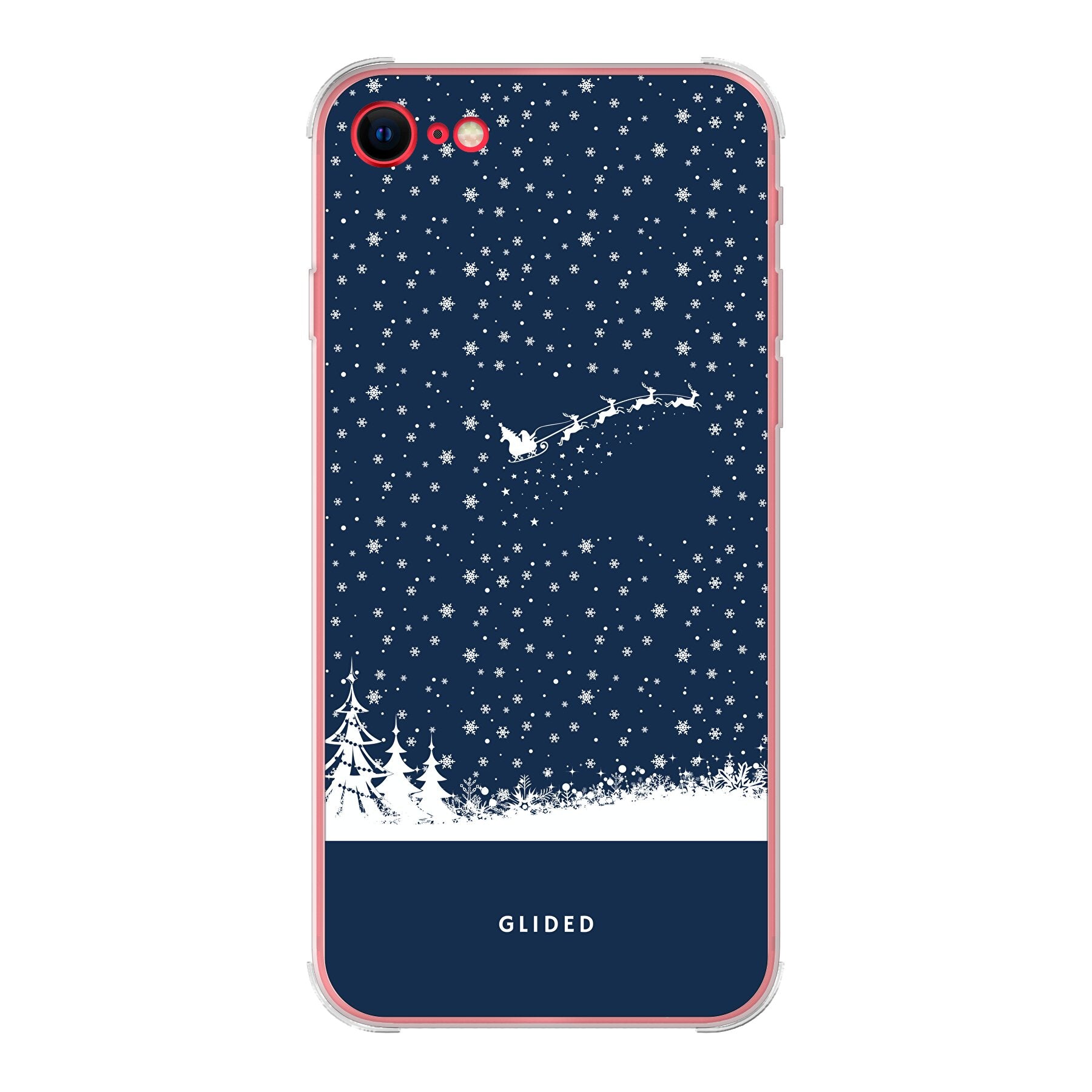 Flying Santa - iPhone SE 2022 Handyhülle Bumper case