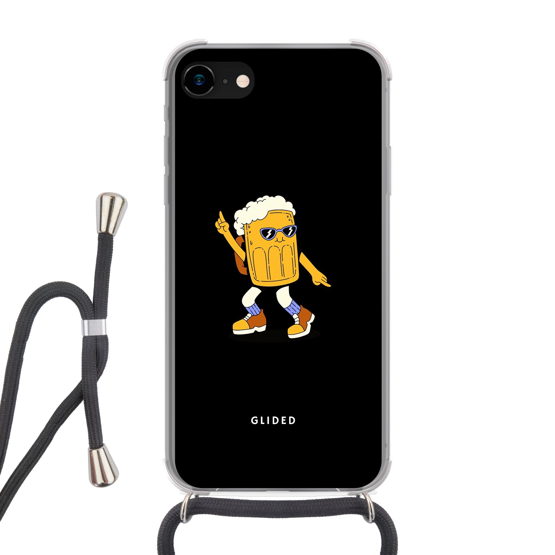 Brew Dance - iPhone SE 2022 - Crossbody case mit Band